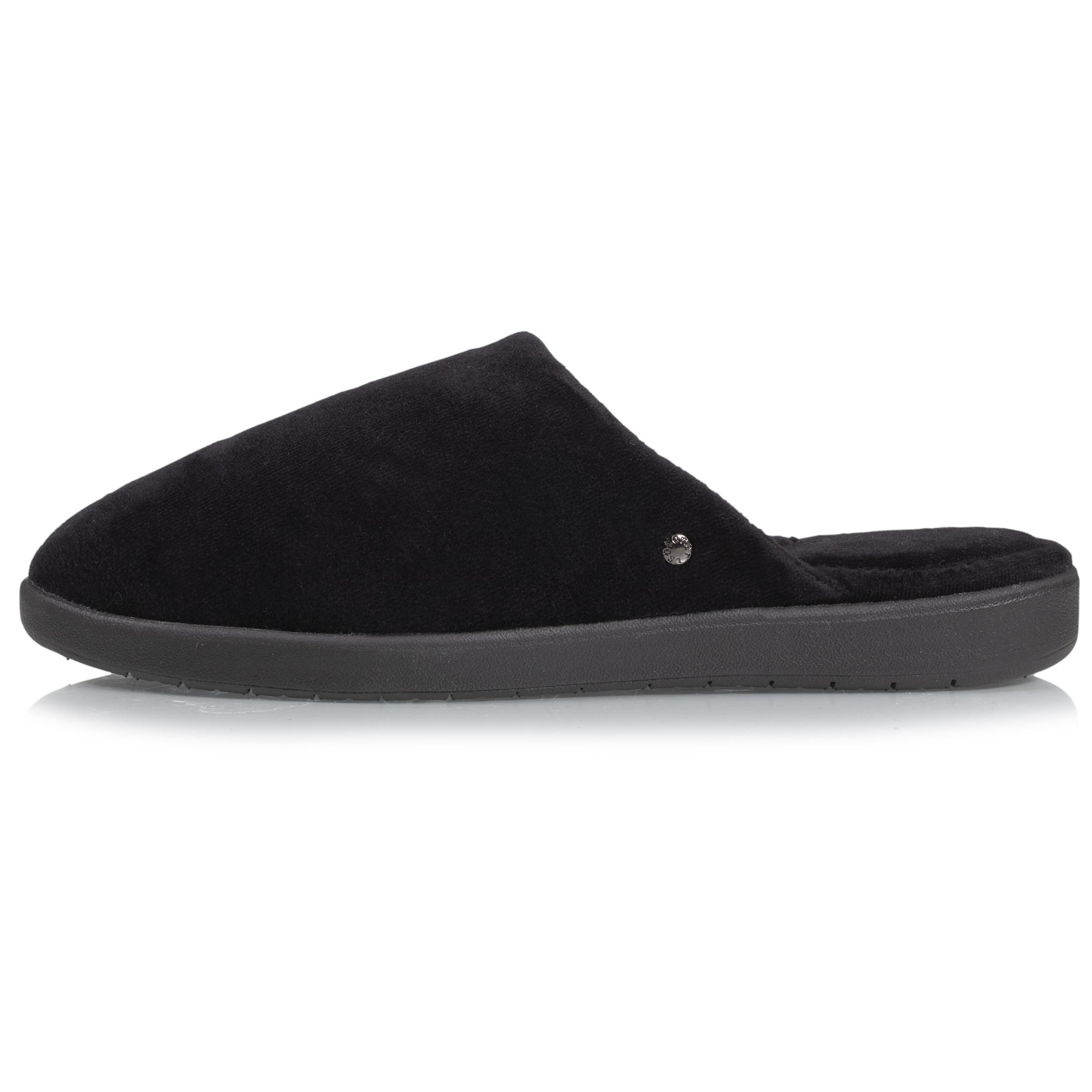 isotoner-chaussons-mules-femme-grand-confort-noir image 4