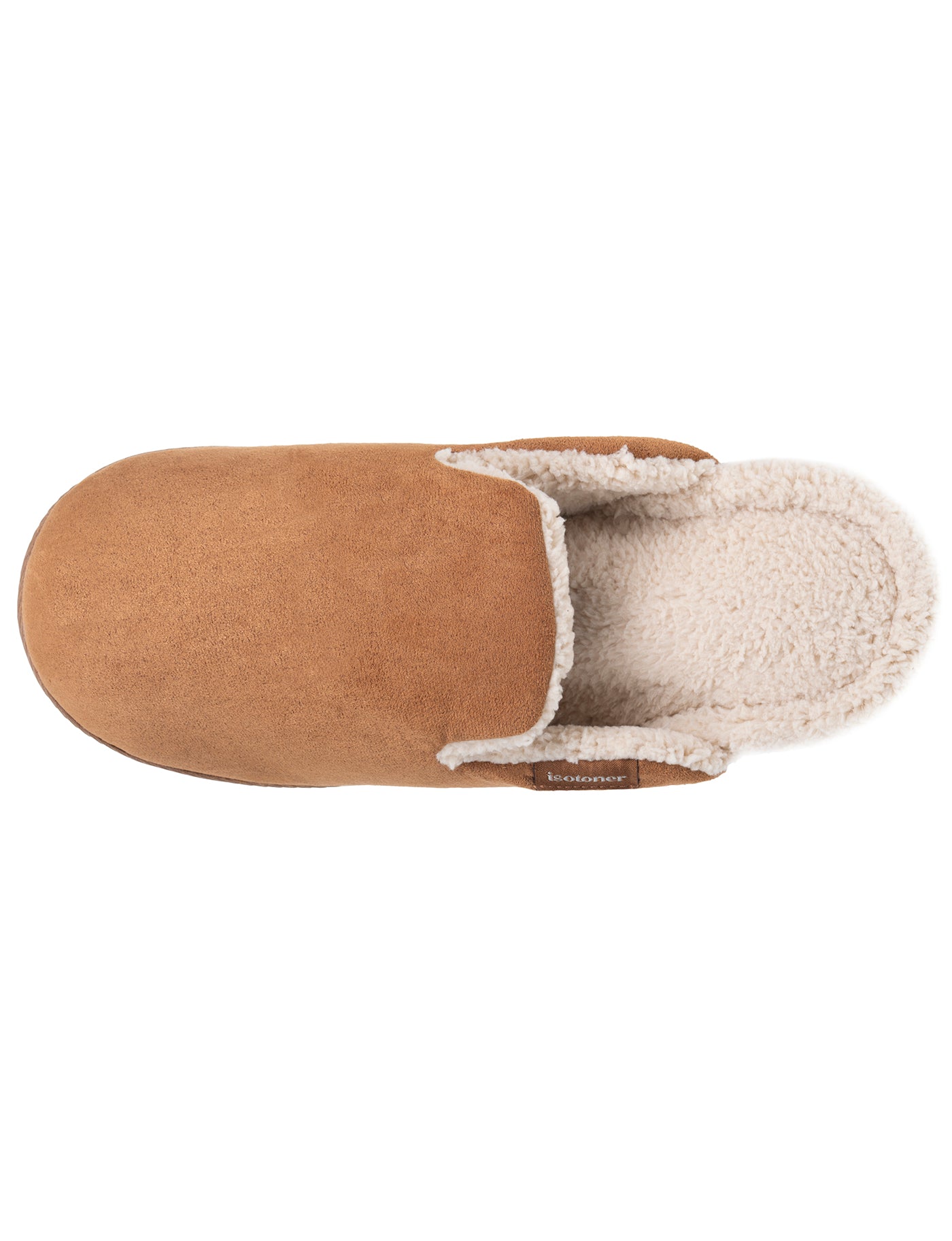 isotoner-chaussons-mules-homme-camel-sherpa image 7