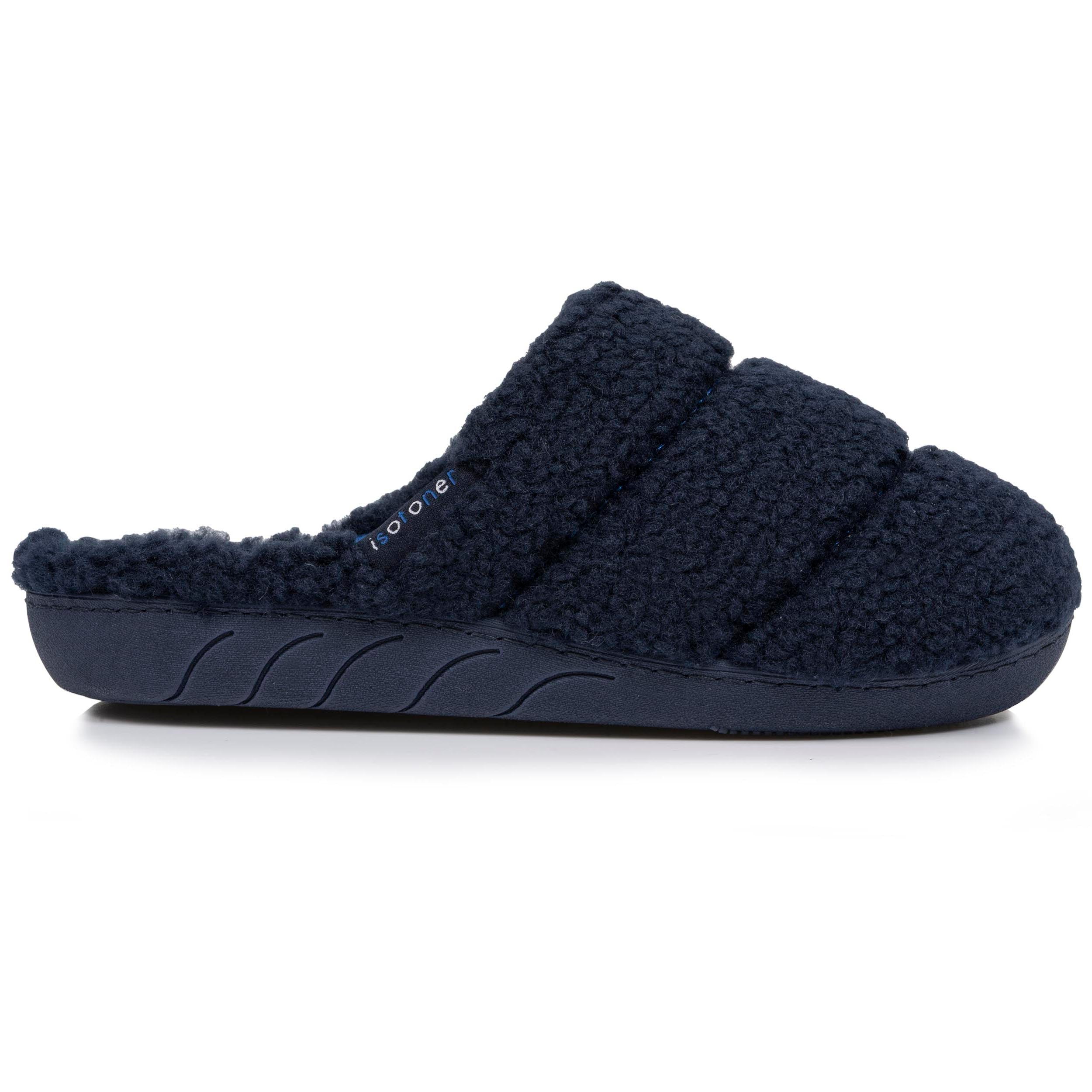 isotoner-mules-junior-marine-matelass-sherpa image 8