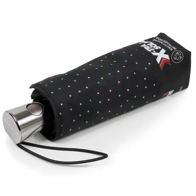 isotoner-parapluie-x-tra-solide-alpha-23-cm-pois-mini image 1