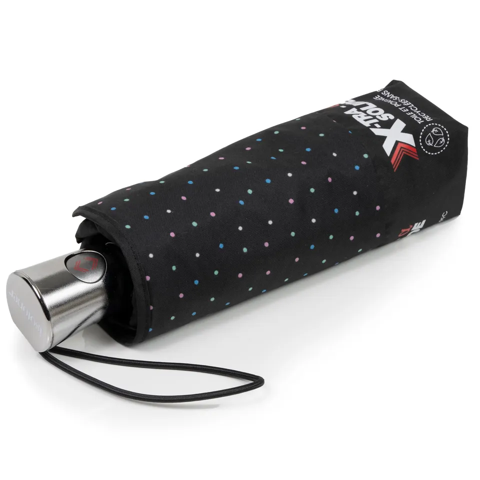 isotoner-parapluie-x-tra-solide-alpha-23-cm-pois-mini image 1