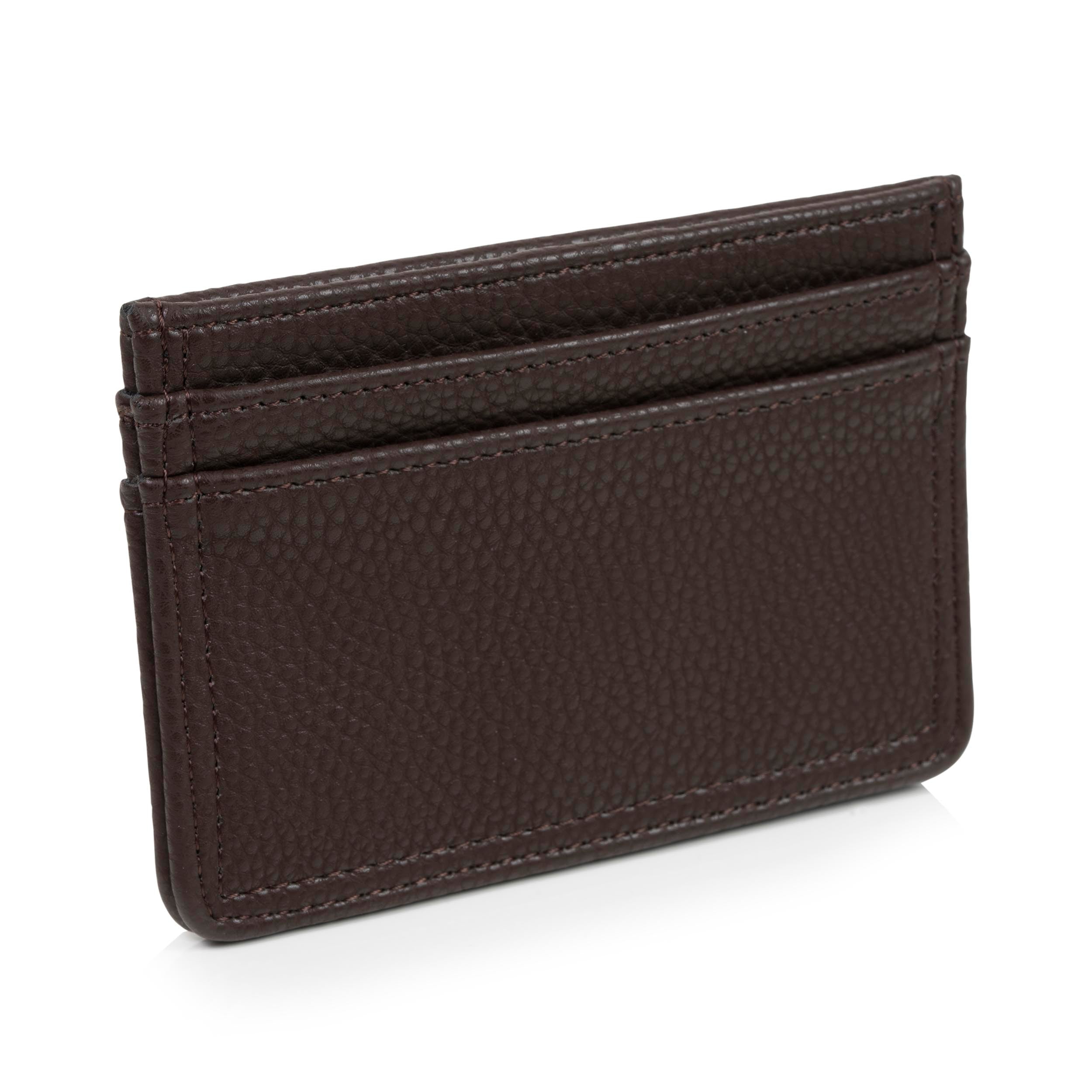 isotoner-porte-cartes-mixte-marron image 3