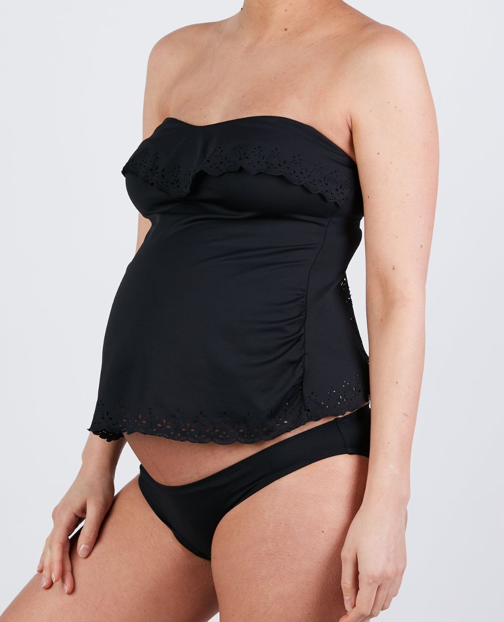 cache-c-ur-tankini-de-grossesse-bloom-noir image 3