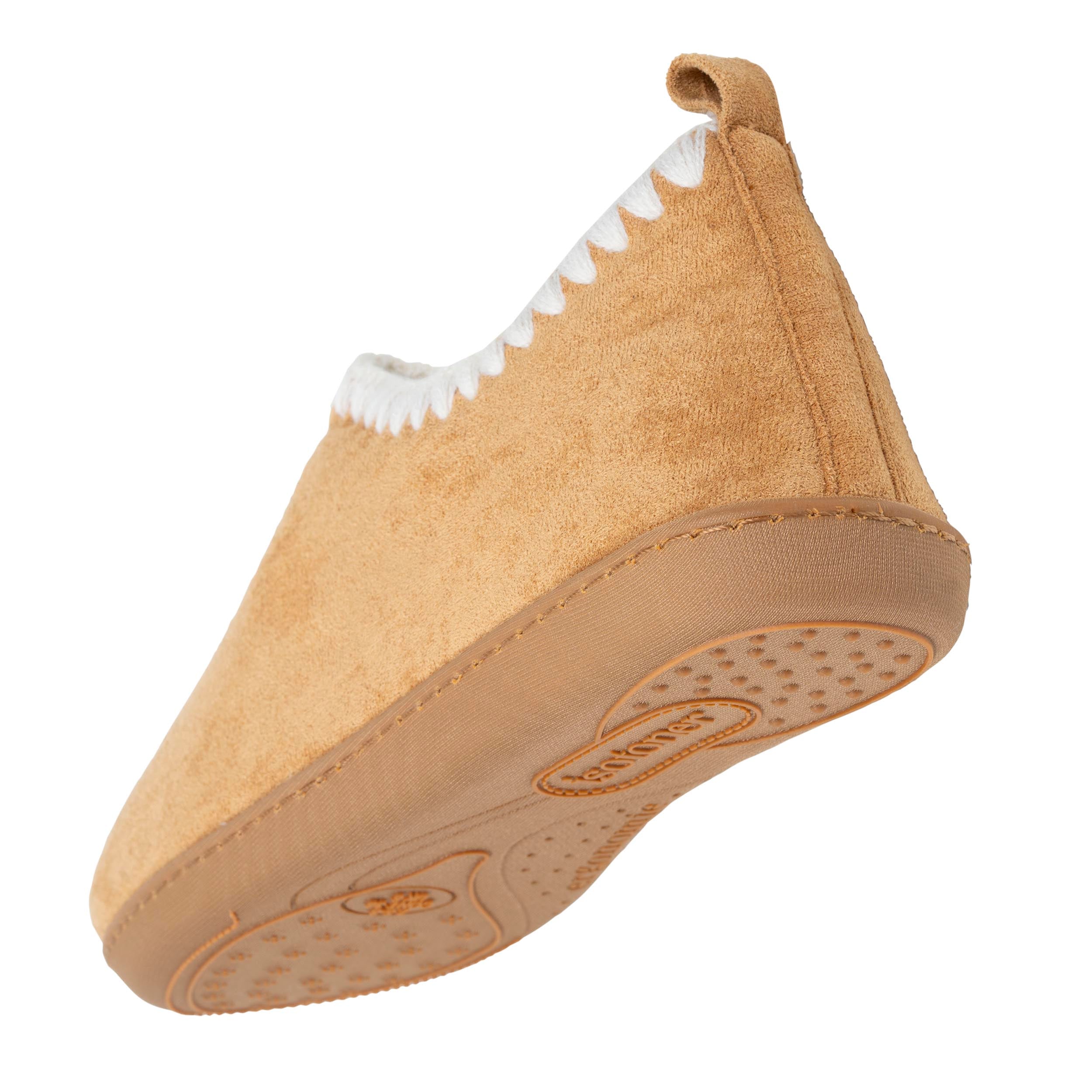 isotoner-bottillons-bas-femme-camel-su-dine image 5