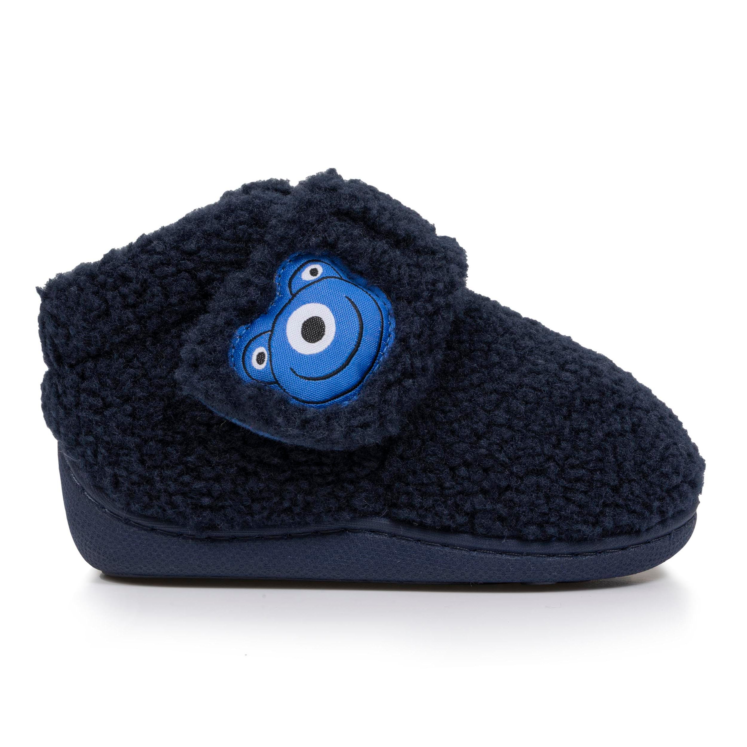 isotoner-chaussons-bottillons-scratch-b-b-marine-monstre image 8