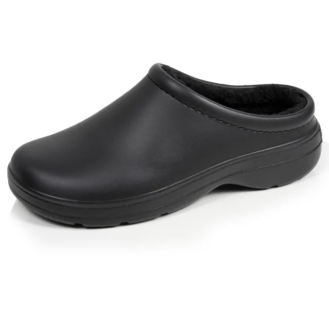 isotoner-sabots-de-jardin-homme-fourr-s-noir image 1