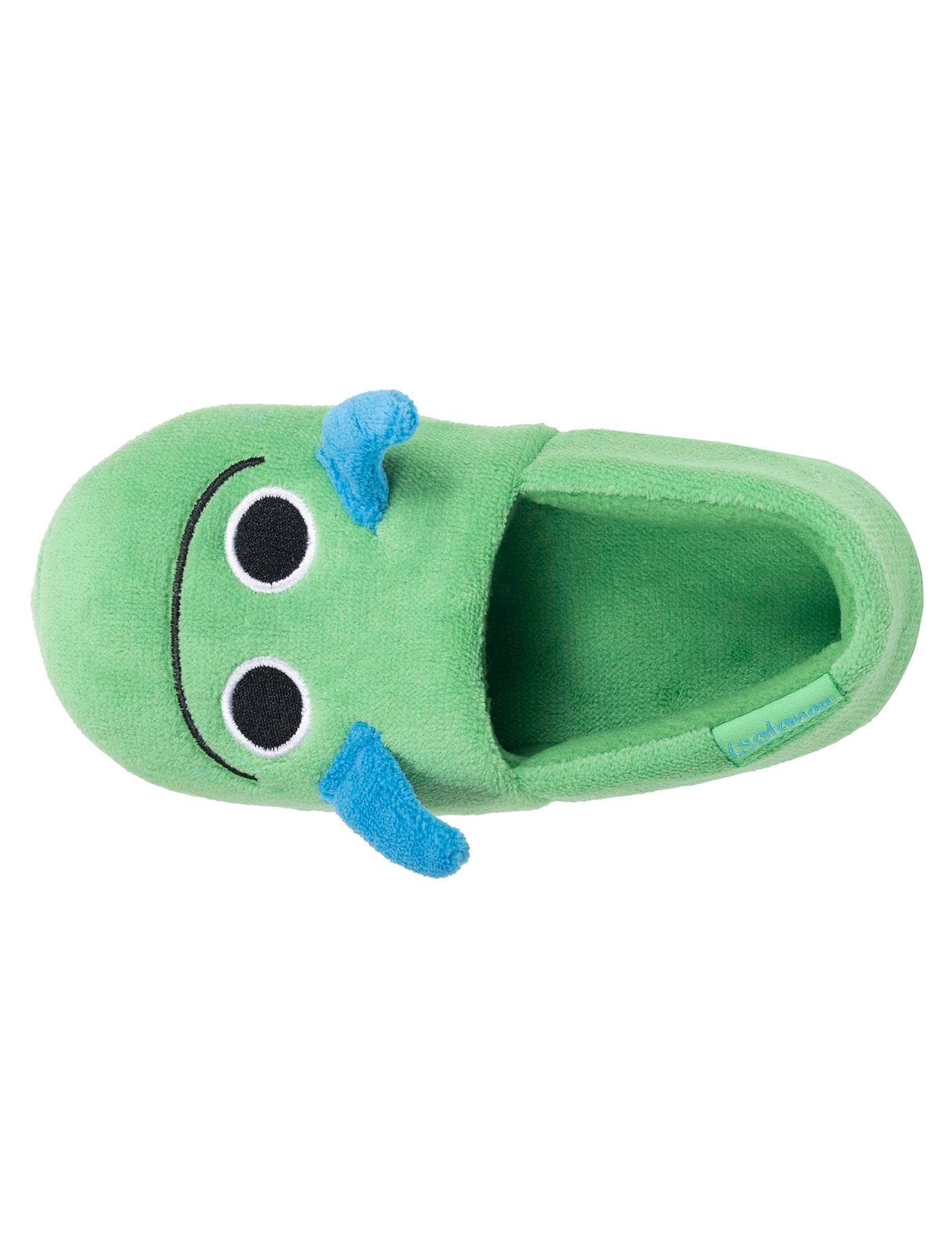 isotoner-chaussons-slippers-enfant-micro-ponge-vert-monstre-gar-on image 7