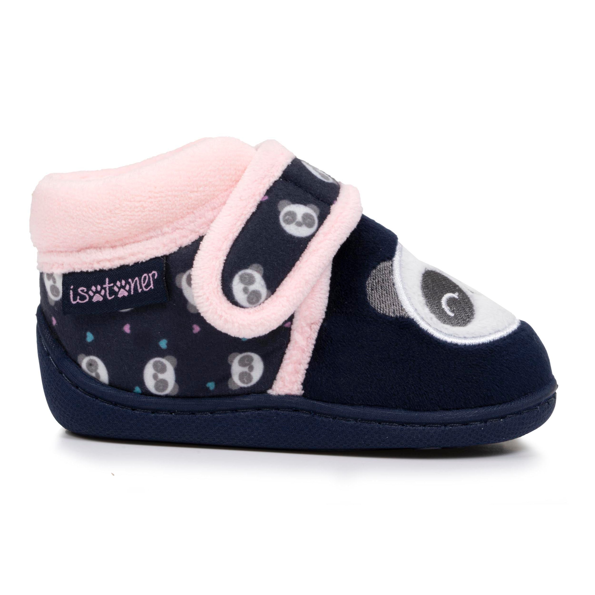 isotoner-bottillons-scratch-b-b-marine-panda-velours image 8