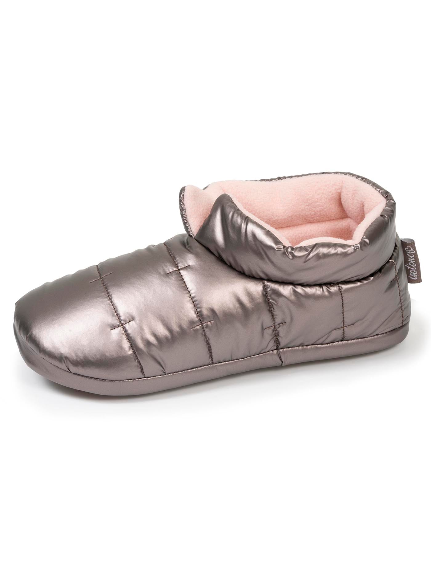 isotoner-chaussons-bottillons-femme-bronze image 6