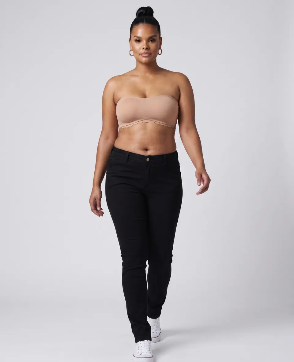 cache-c-ur-sharon-jean-de-grossesse-et-post-partum-slim-noir image 1