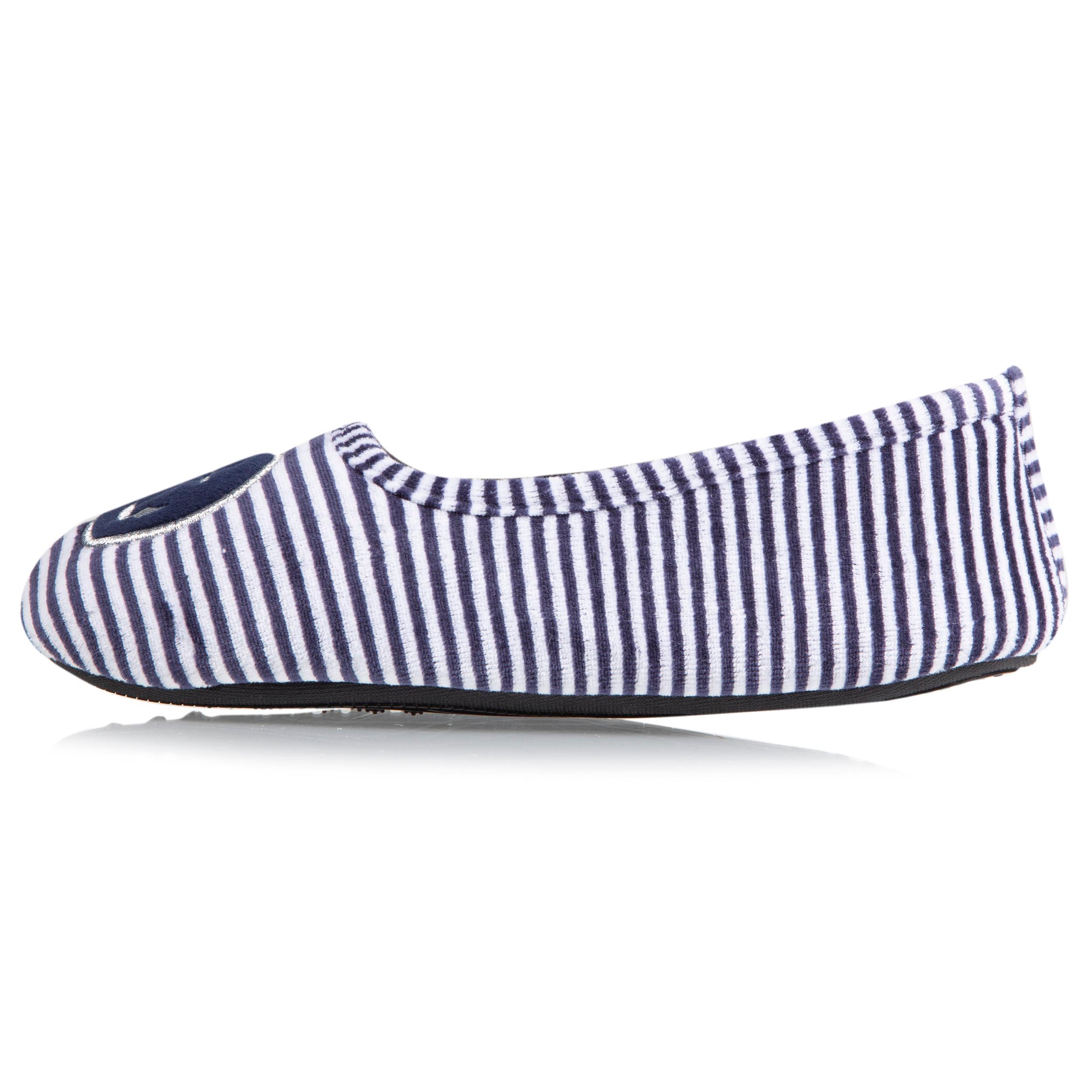 isotoner-chaussons-ballerines-junior-rayures-marini-re-fille image 3