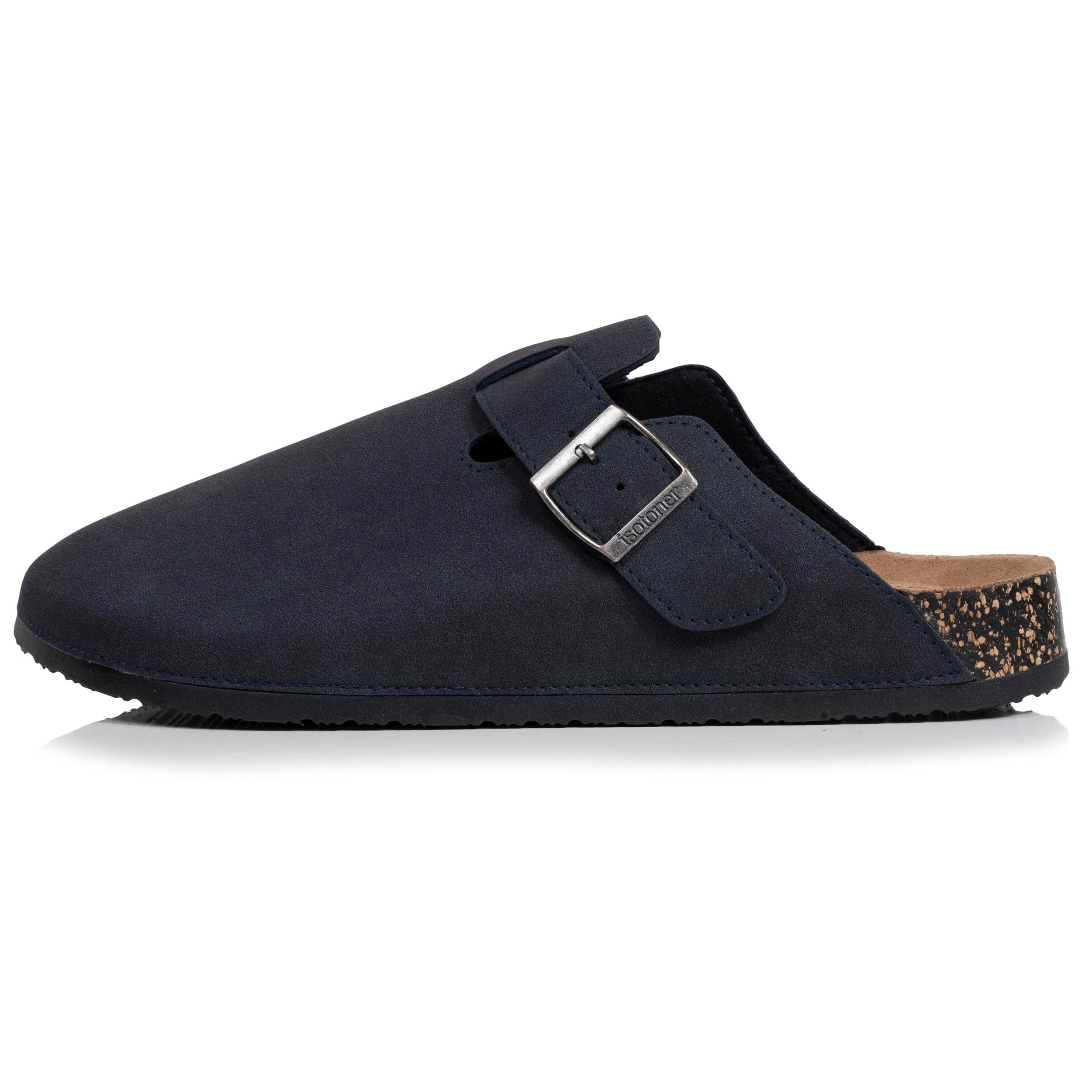 isotoner-mules-sabots-homme-marine image 4