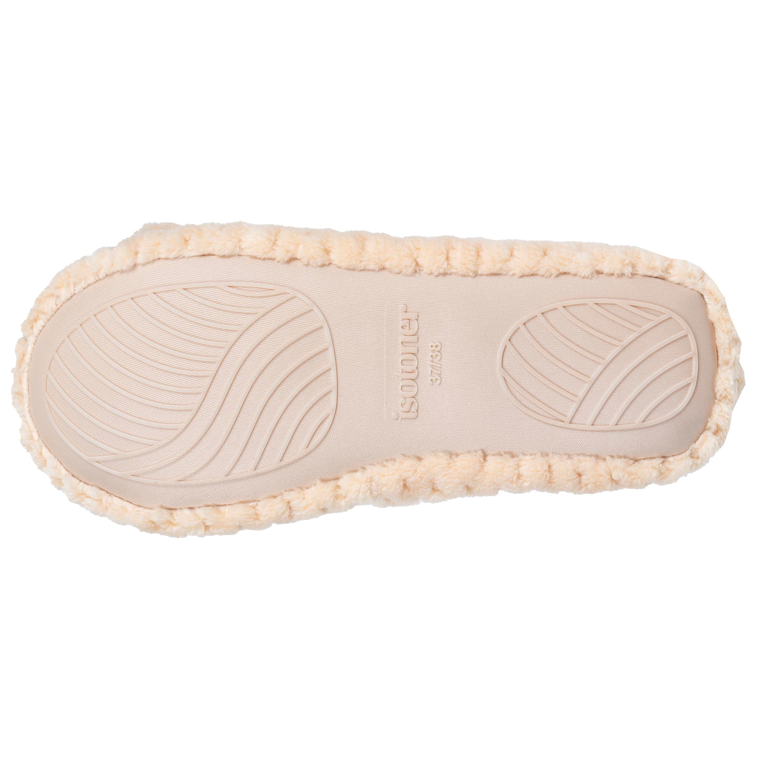 isotoner-chaussons-ballerines-3d-femme-ours-micro-ponge image 4