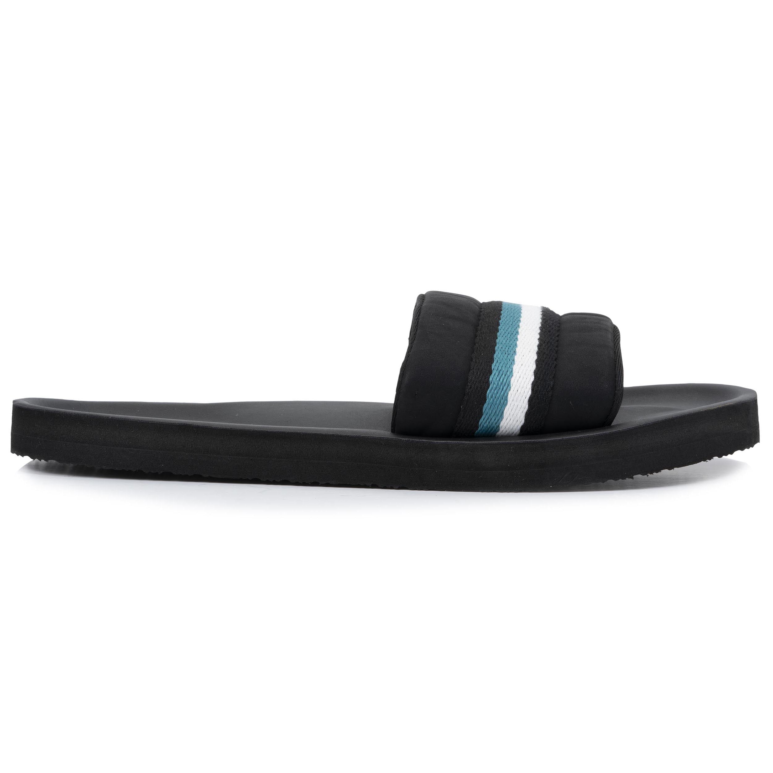 isotoner-mules-claquettes-homme-moul-e-noir-bleu image 8