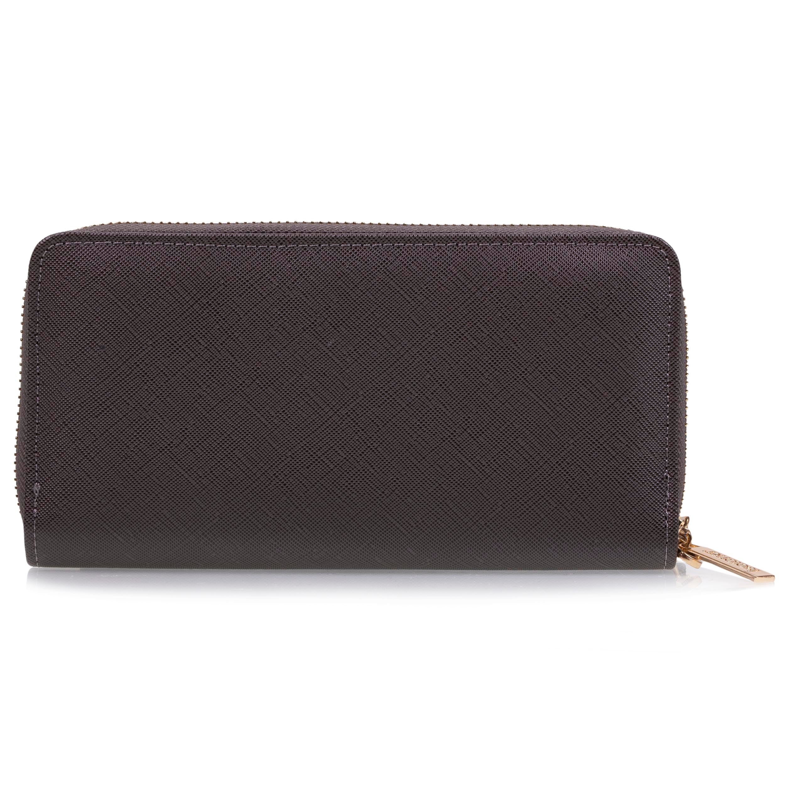 isotoner-compagnon-femme-gris-rfid-avec-anse image 3
