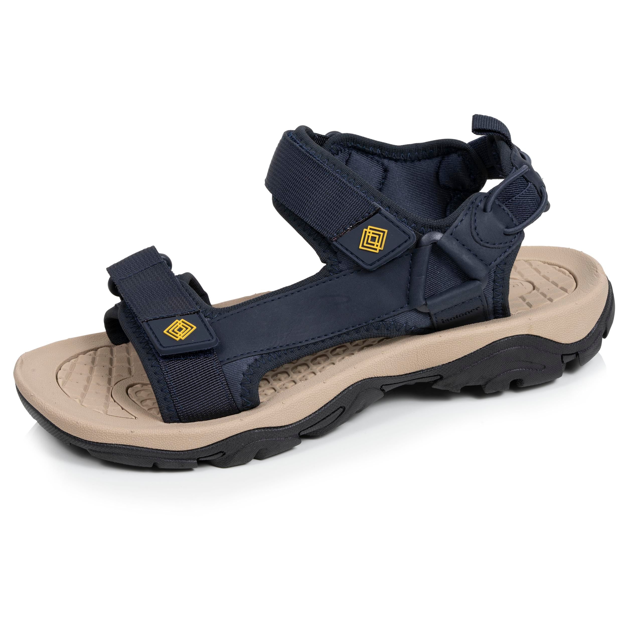 isotoner-sandales-homme-sport-bleu-marine-everywear image 2