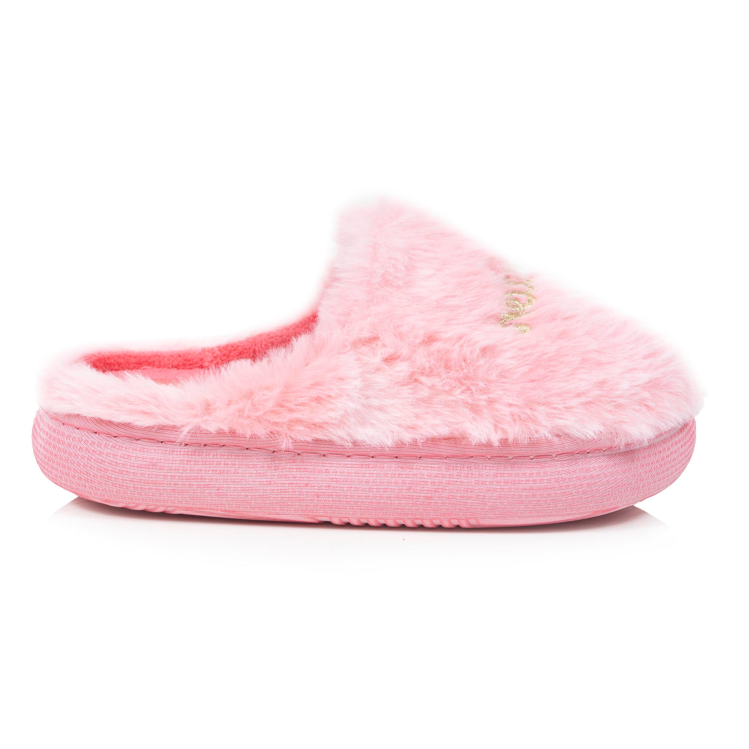 isotoner-chaussons-mules-enfant-bloup-rose-fille image 8