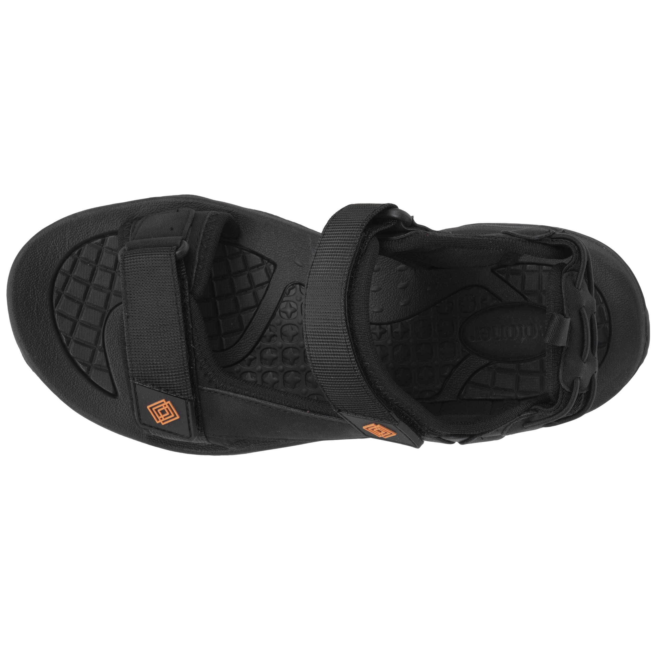 isotoner-sandales-homme-sport-noir-everywear image 2
