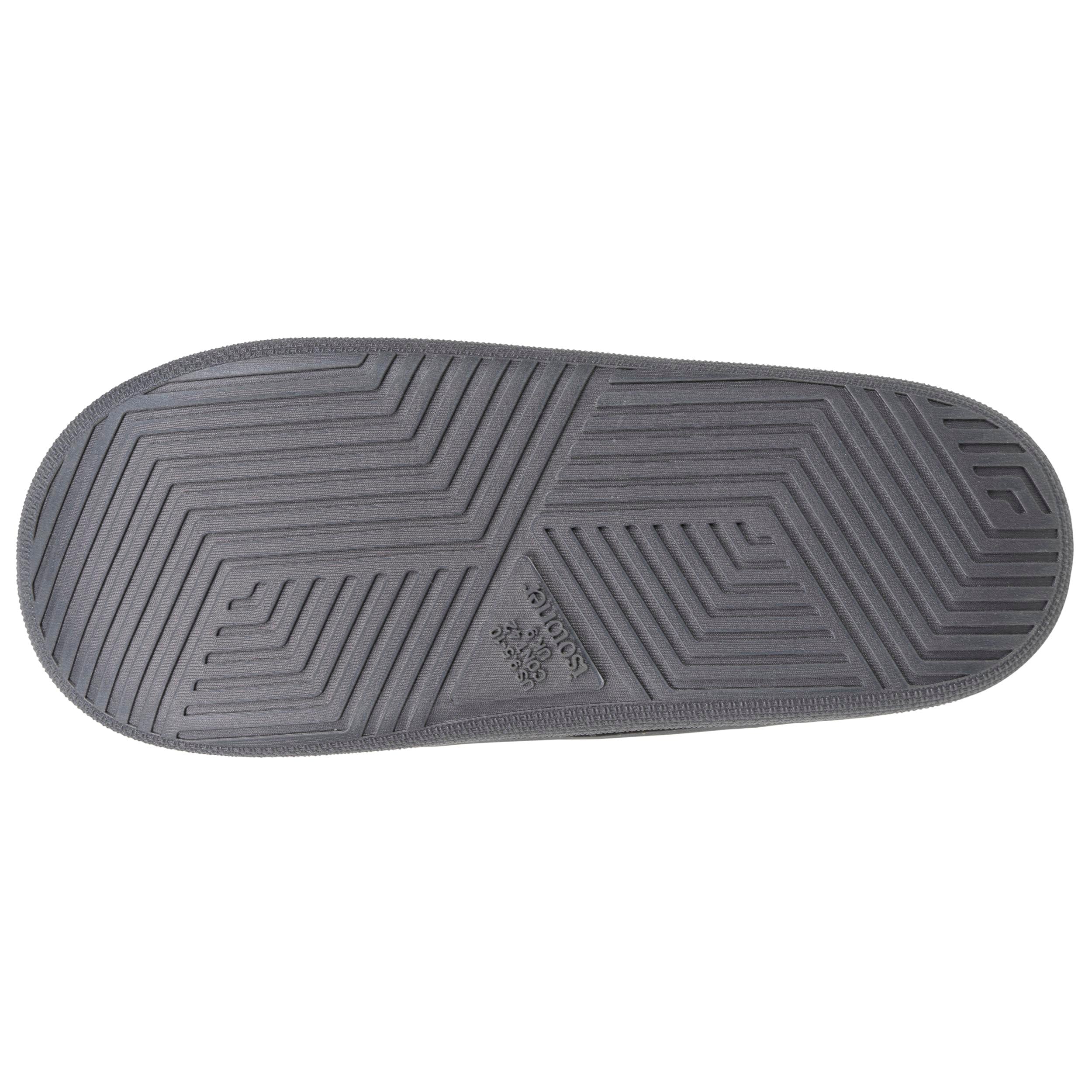 isotoner-chaussons-mules-homme-bloup-gris-chin image 5
