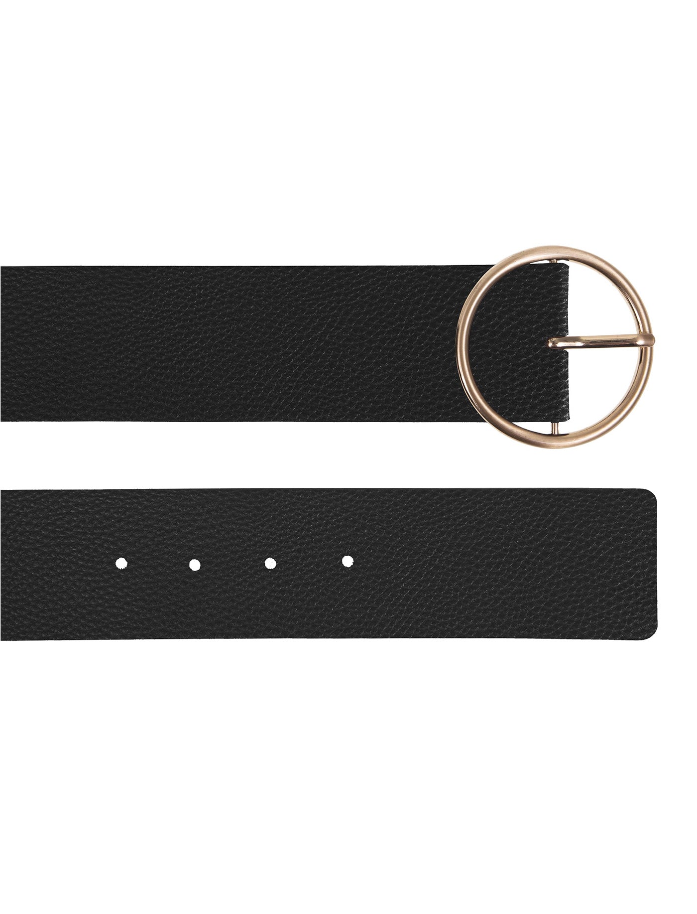 isotoner-ceinture-femme-xl-noire-5-cm-cuir-grain image 7