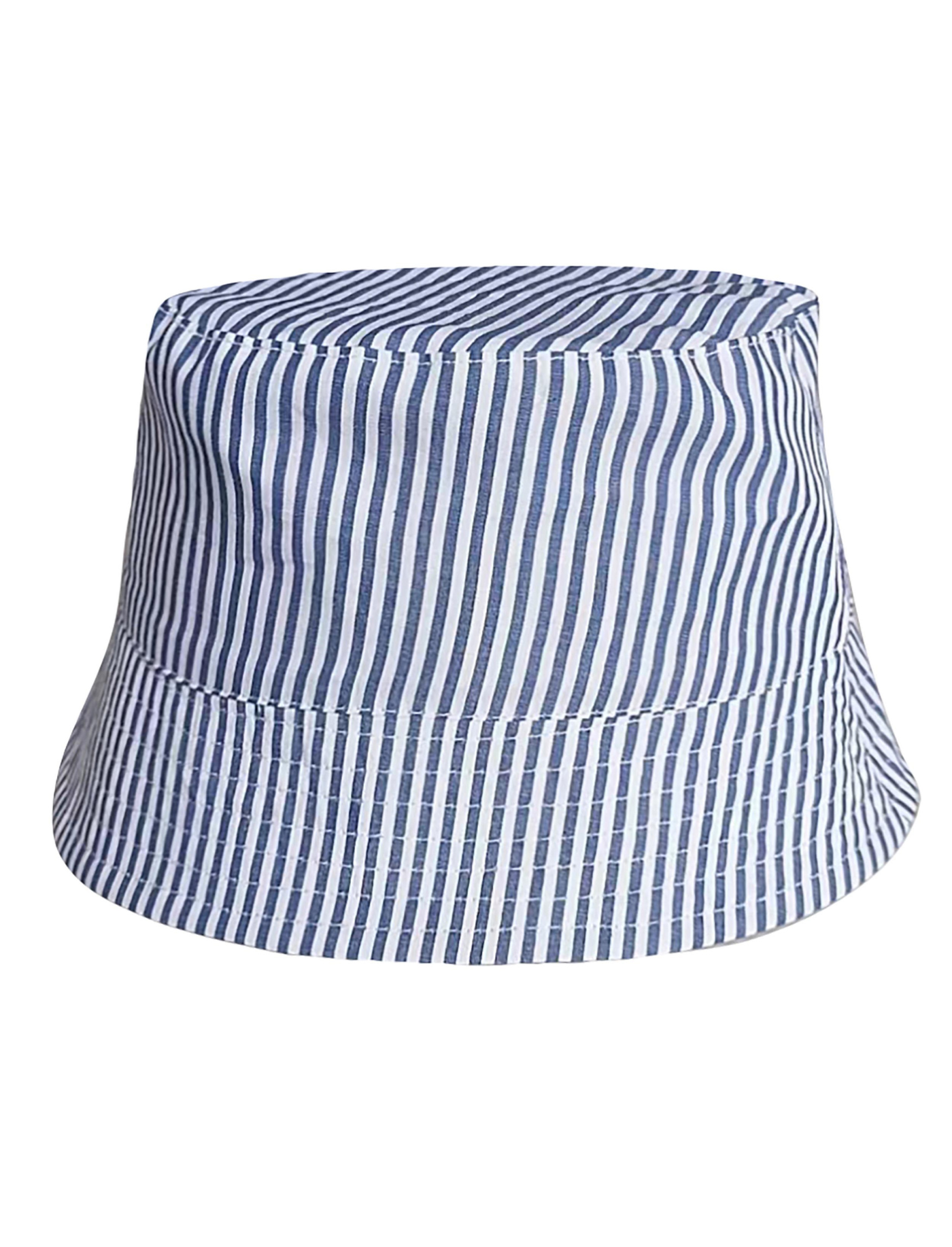 isotoner-bob-enfant-4-8-ans-rayures-bleues-coton image 6