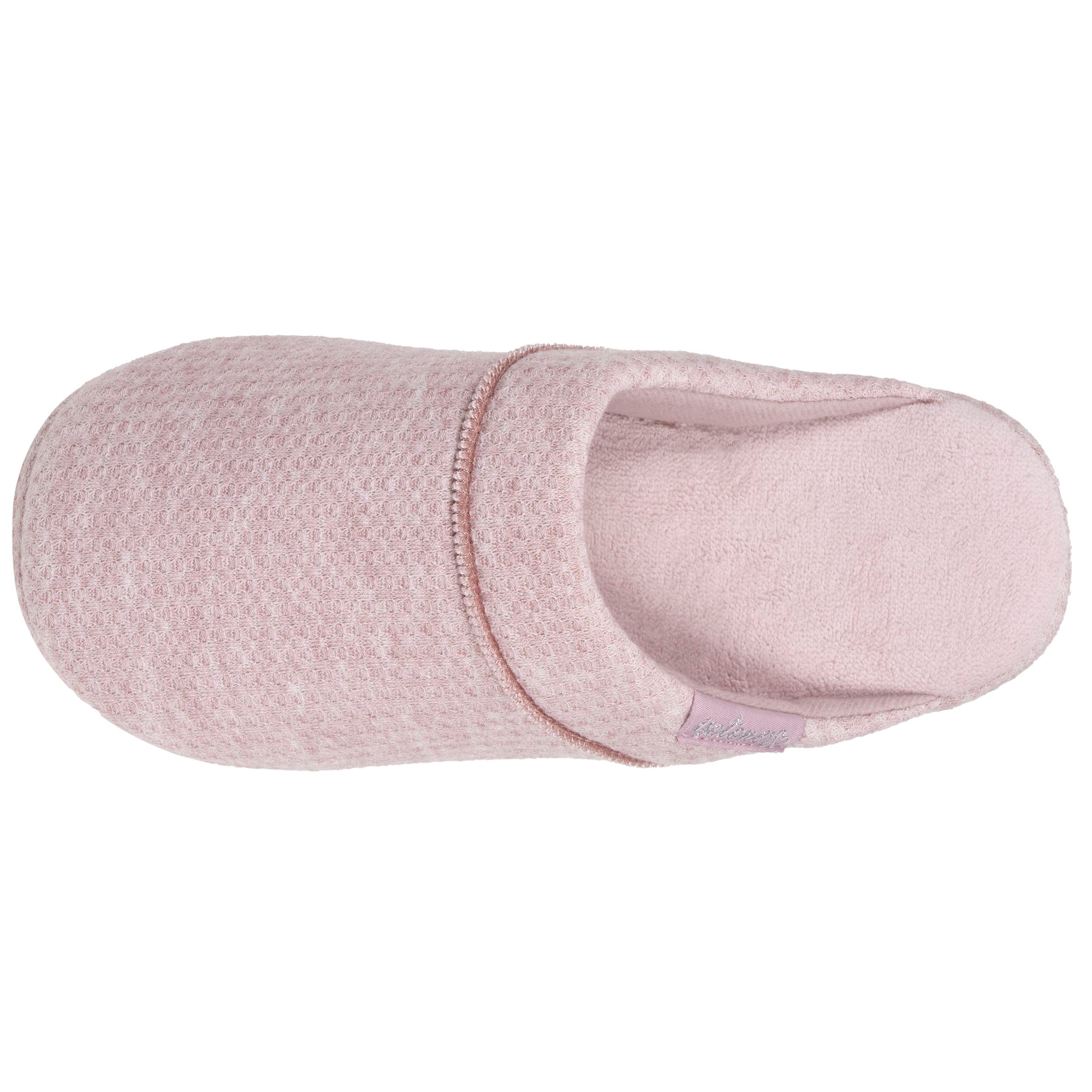 isotoner-mules-femme-blush-chin-maille-nid-d-abeille image 2