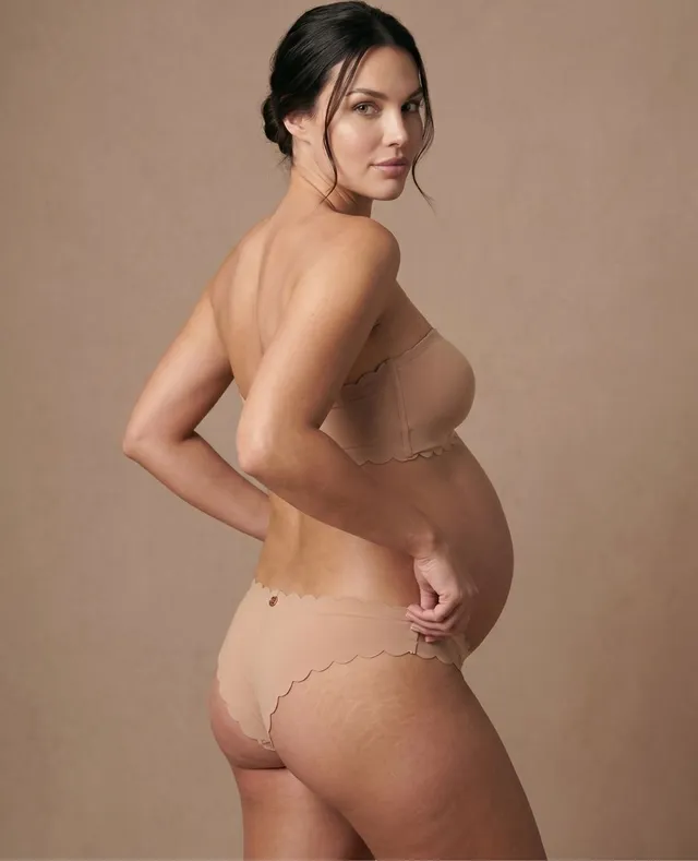 cache-c-ur-skin-tanga-taille-basse-de-maternit-latte image 1