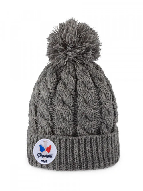 pipolaki-bonnet-gstaad-pompon-maille-torsad-e-doubl-e-polaire image 6