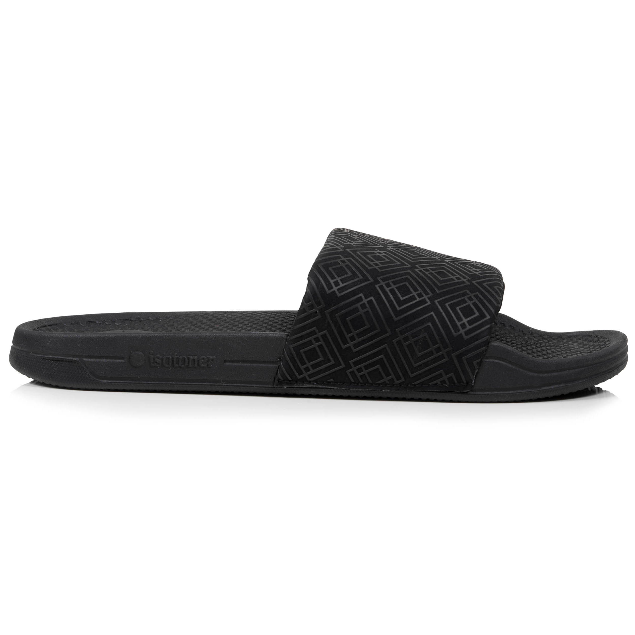 isotoner-mules-claquettes-homme-everywear-noir-logo image 8