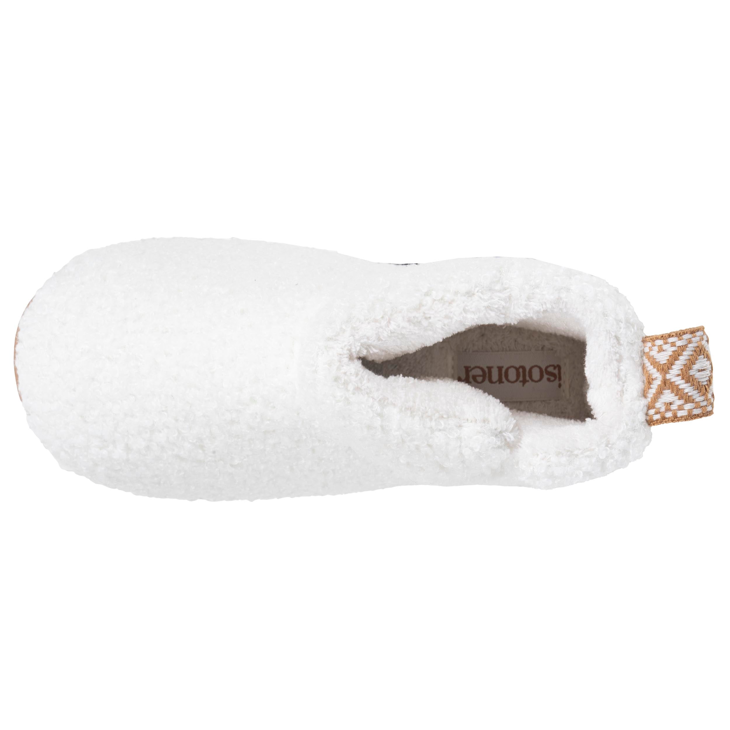 isotoner-chaussons-bottillons-enfant-ivoire-sherpa image 2