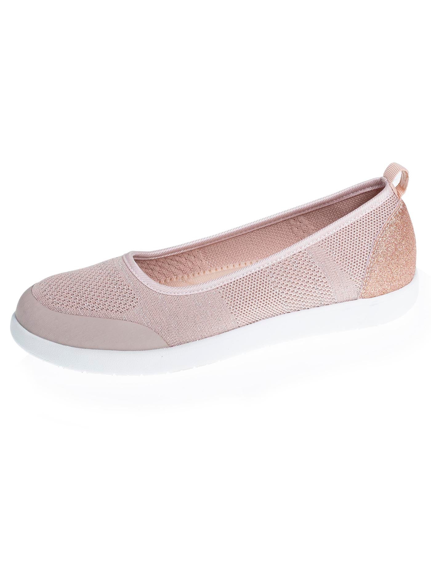 isotoner-ballerines-femme-slip-on-rose-poudr-everywear-m-moire-de-forme image 6