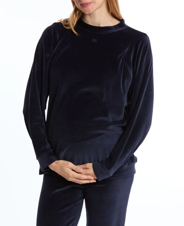 cache-c-ur-sweat-de-grossesse-et-d-allaitement-enzo-marine image 1