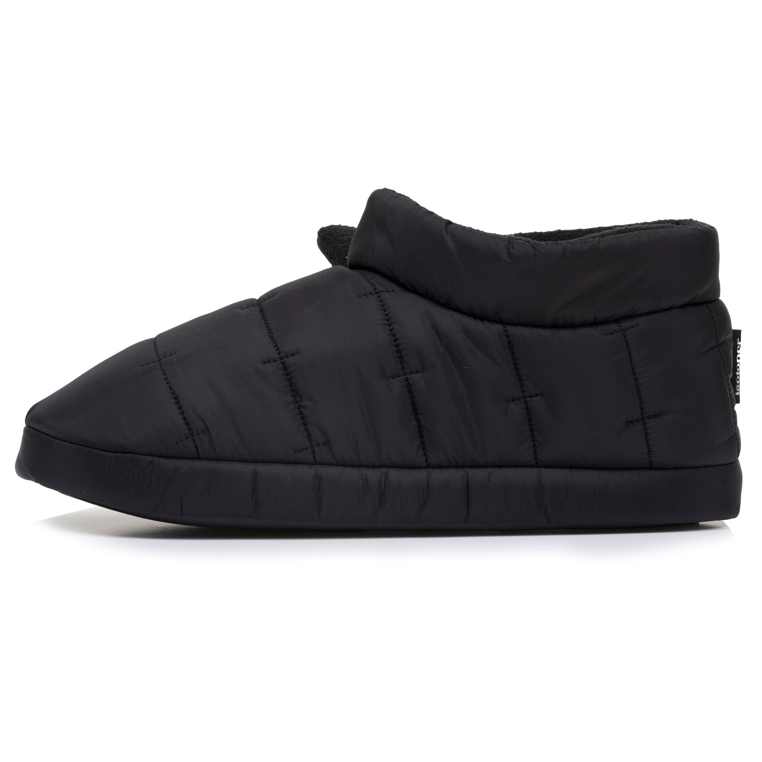 isotoner-chaussons-bottillons-homme-noir-matelass image 3