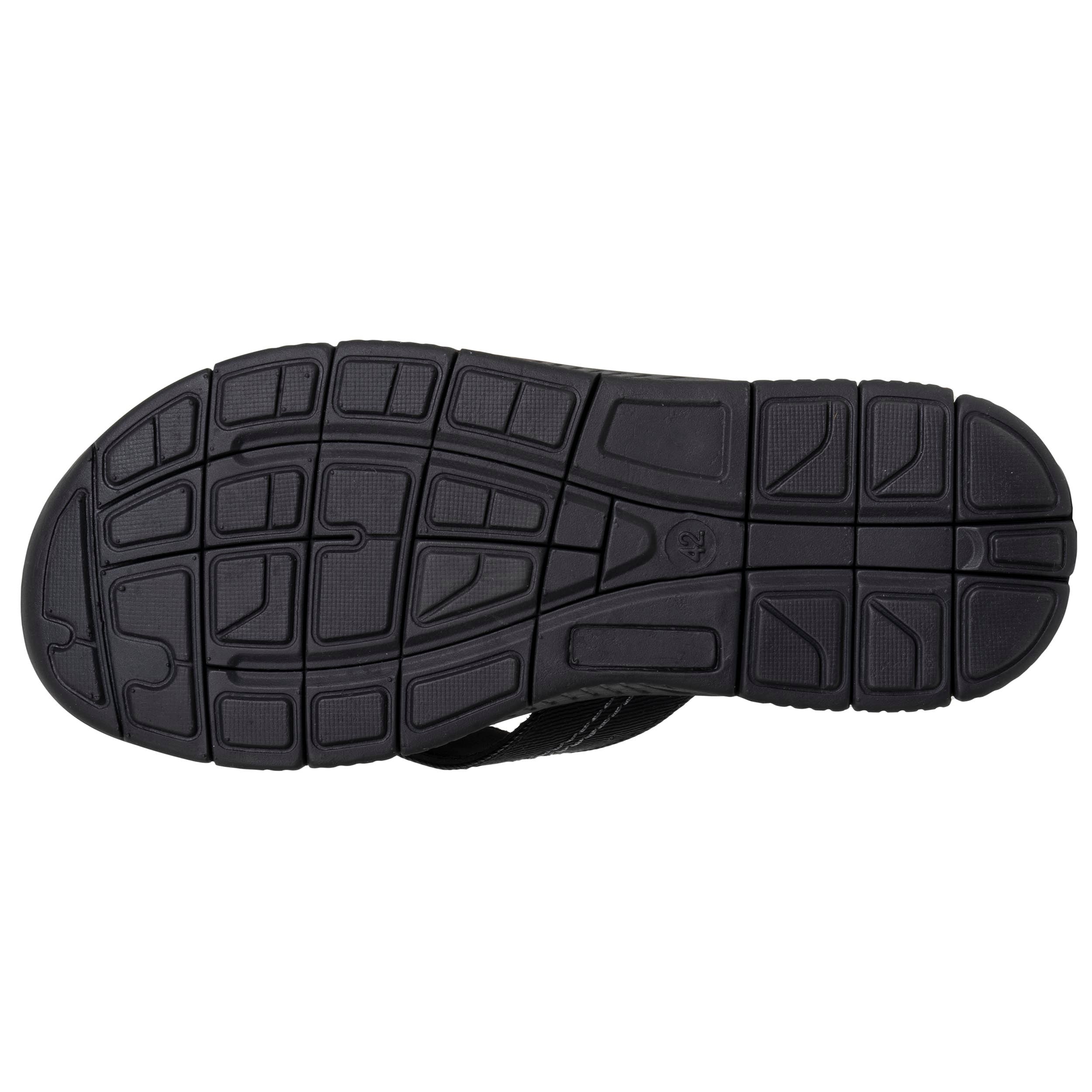 isotoner-tongs-sport-homme-confort-noir-logo image 4