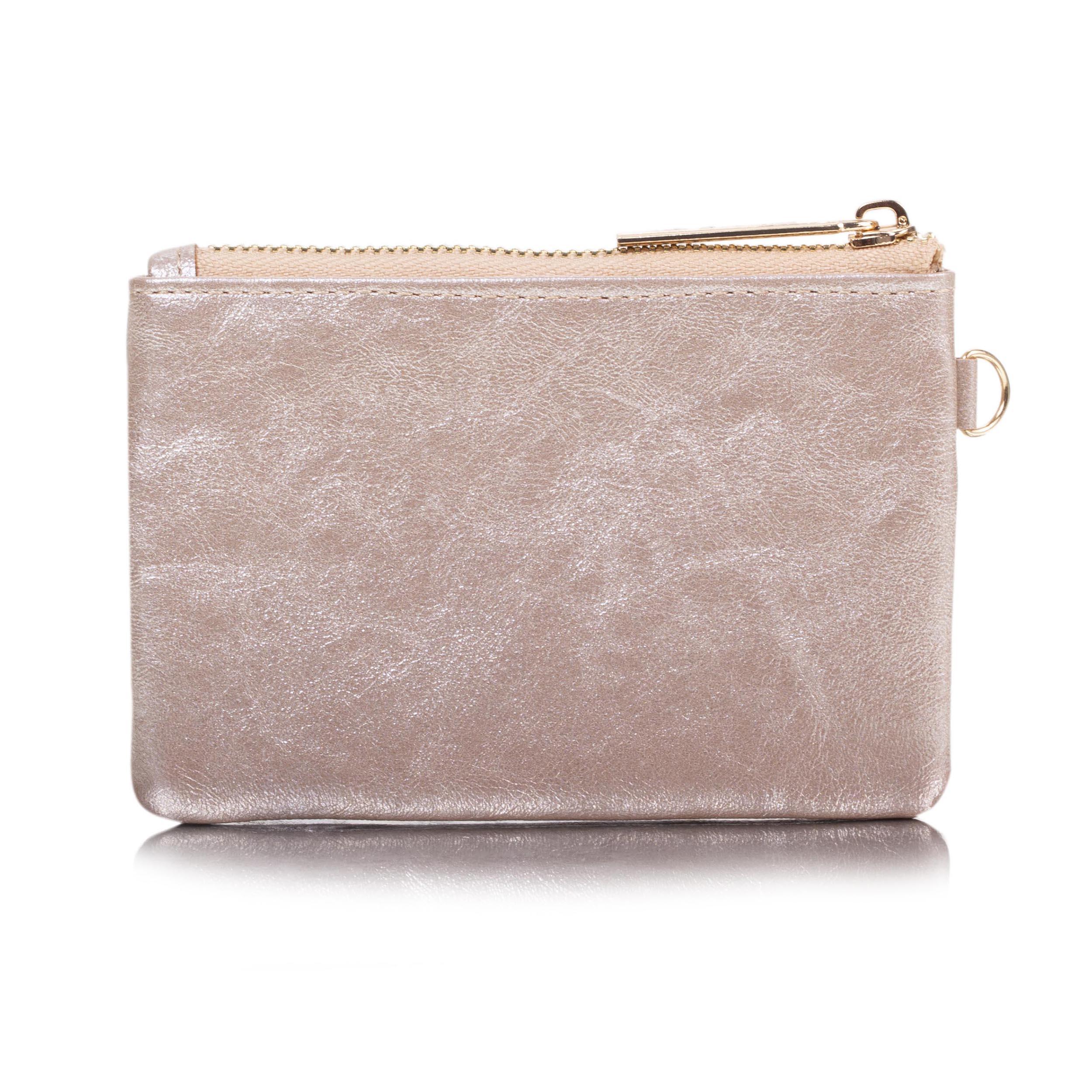isotoner-porte-monnaie-femme-zipp-or-anti-rfid-12x8-5cm image 3