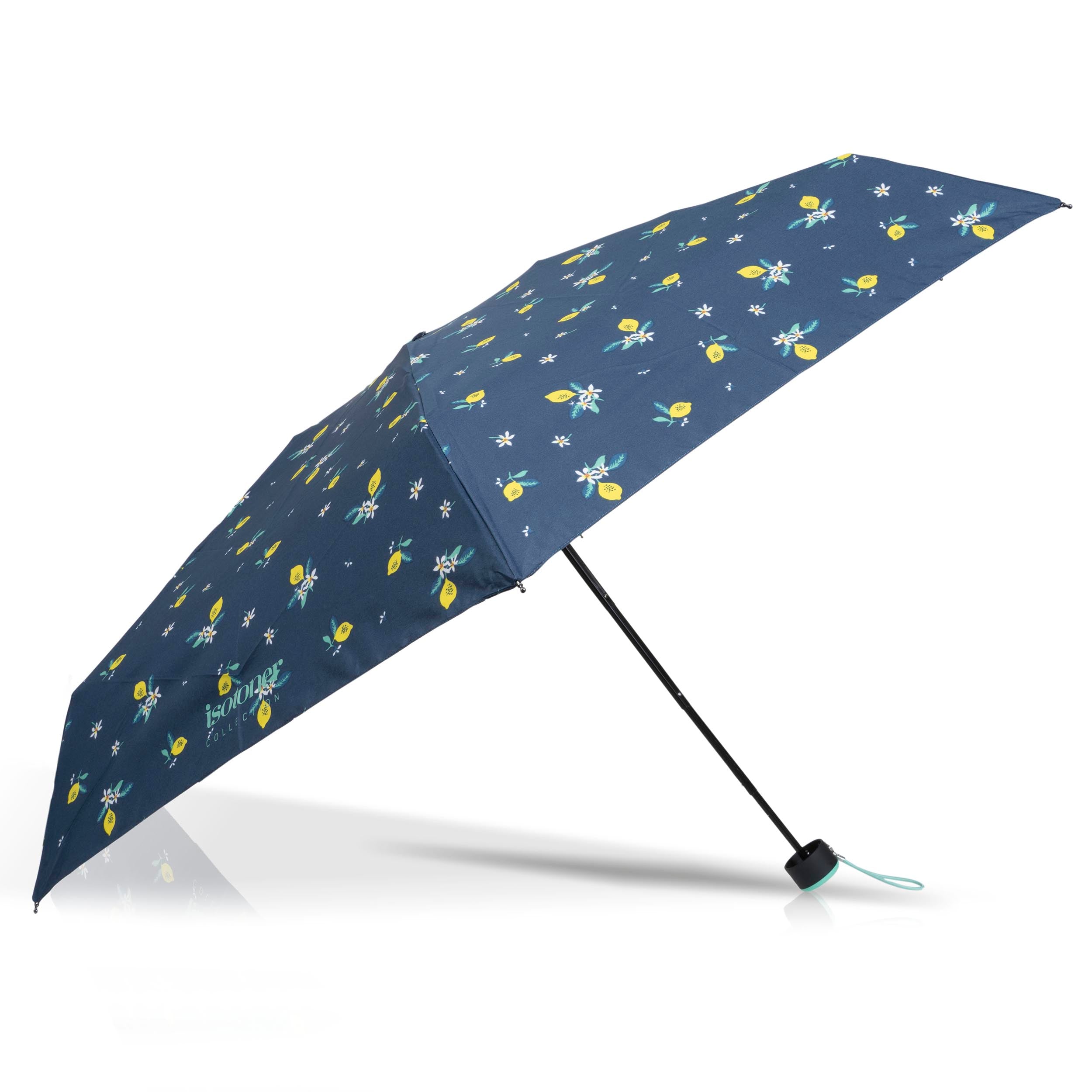 isotoner-parapluie-mini-slim-citron-jaune image 2