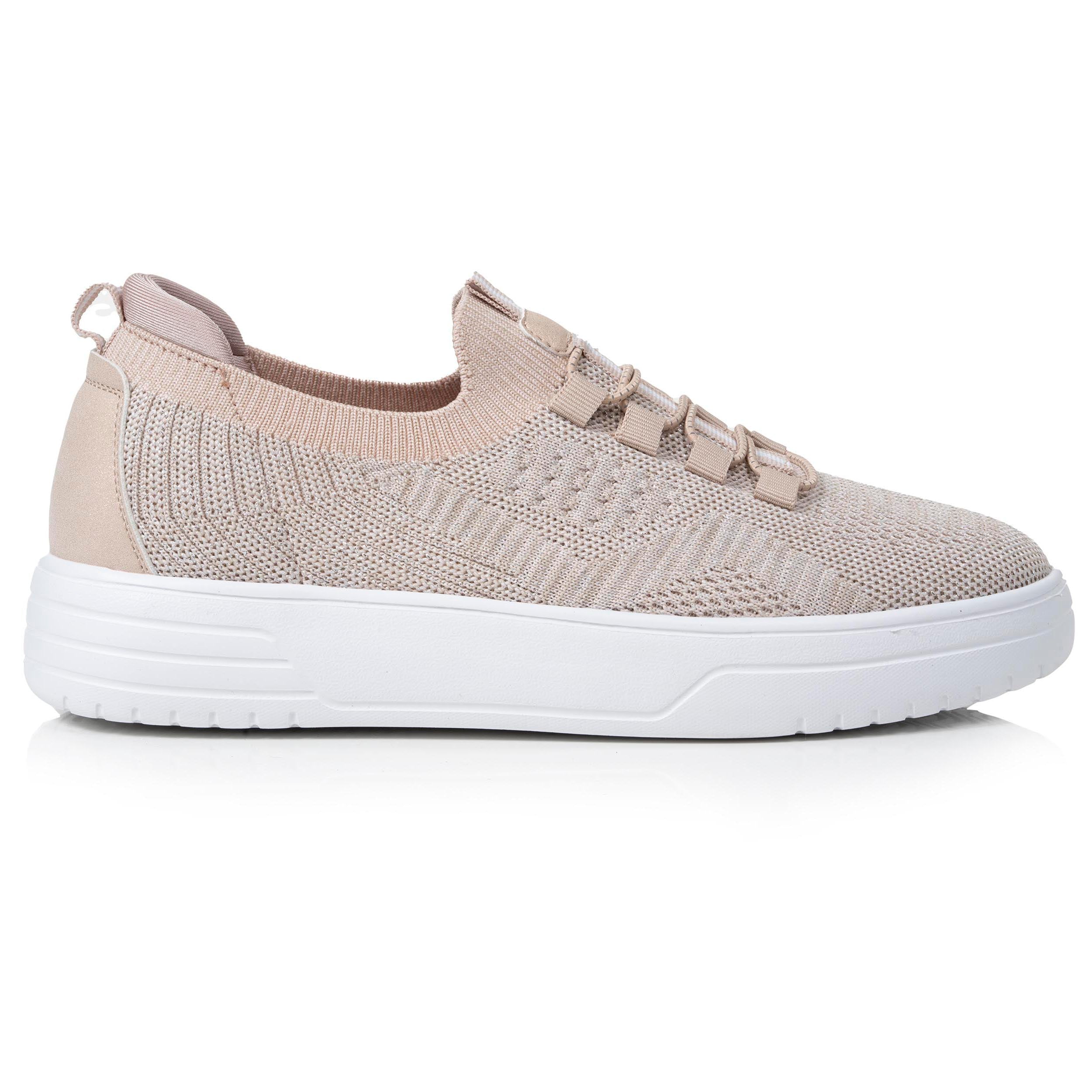 isotoner-baskets-femme-slip-on-plateforme-beige-everywear image 8