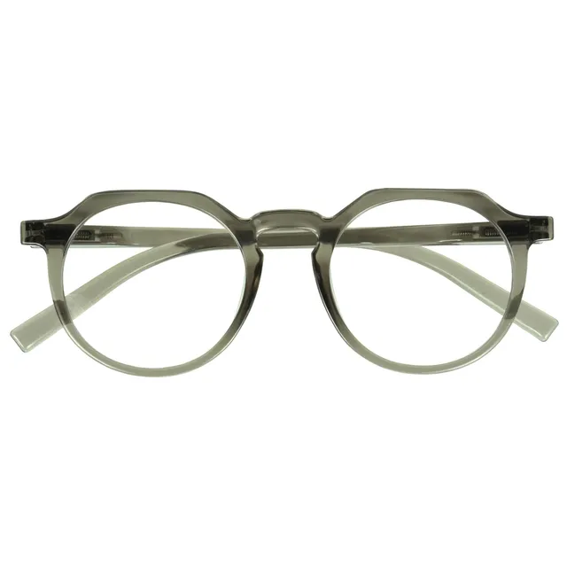 isotoner-loupes-de-lecture-mixtes-hexagonale-kaki image 1