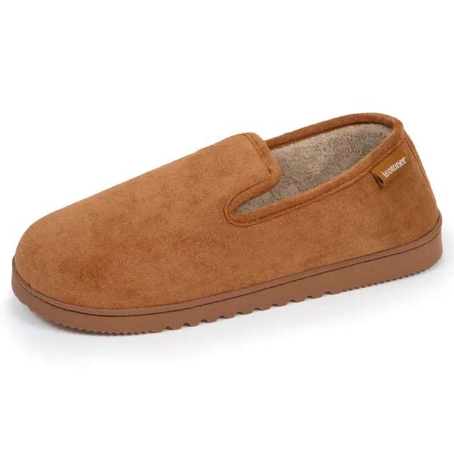 isotoner-chaussons-charentaises-homme-camel image 1