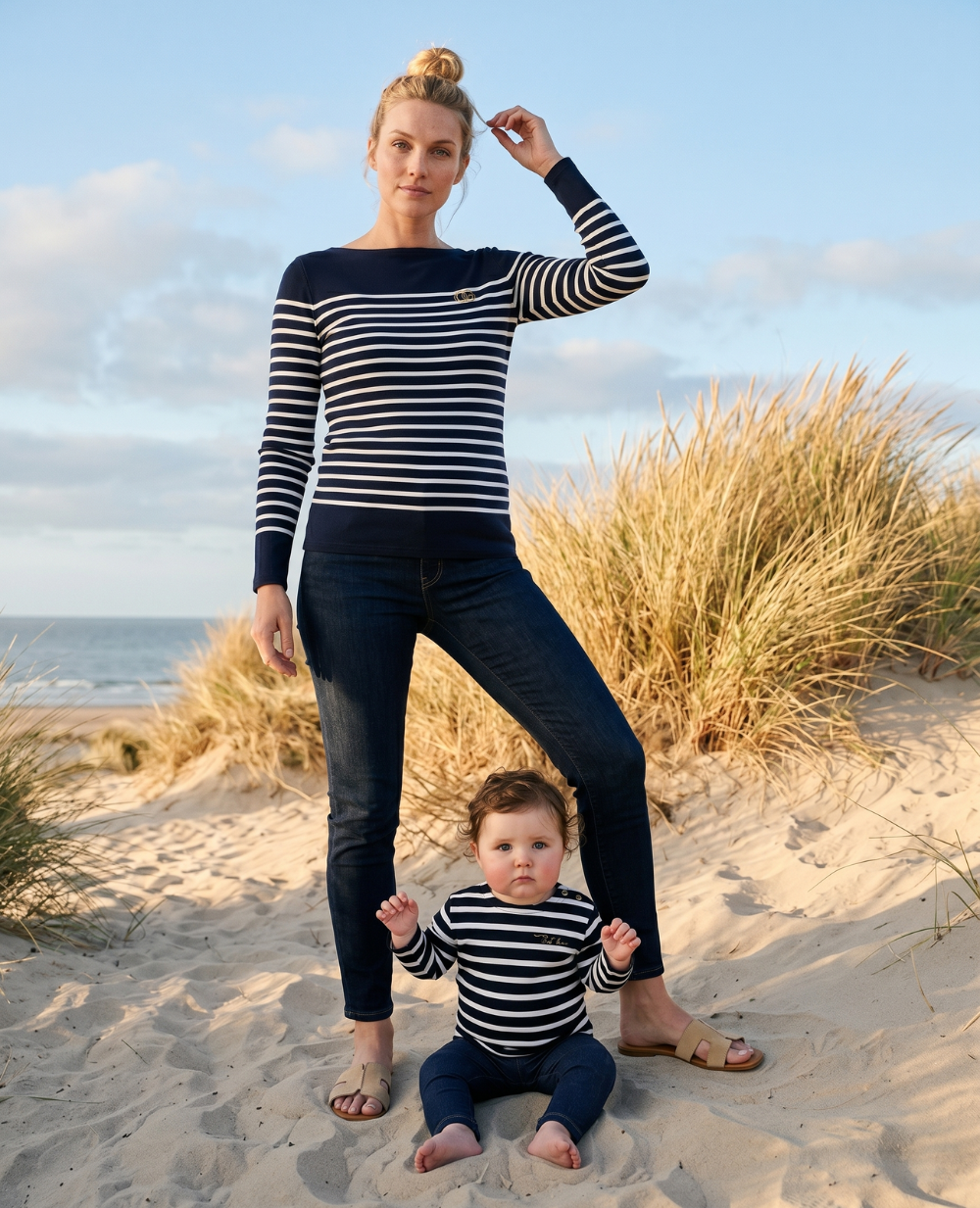 cache-c-ur-b-nodet-morgat-ensemble-marini-res-maman-b-b-marine-blanc image 1