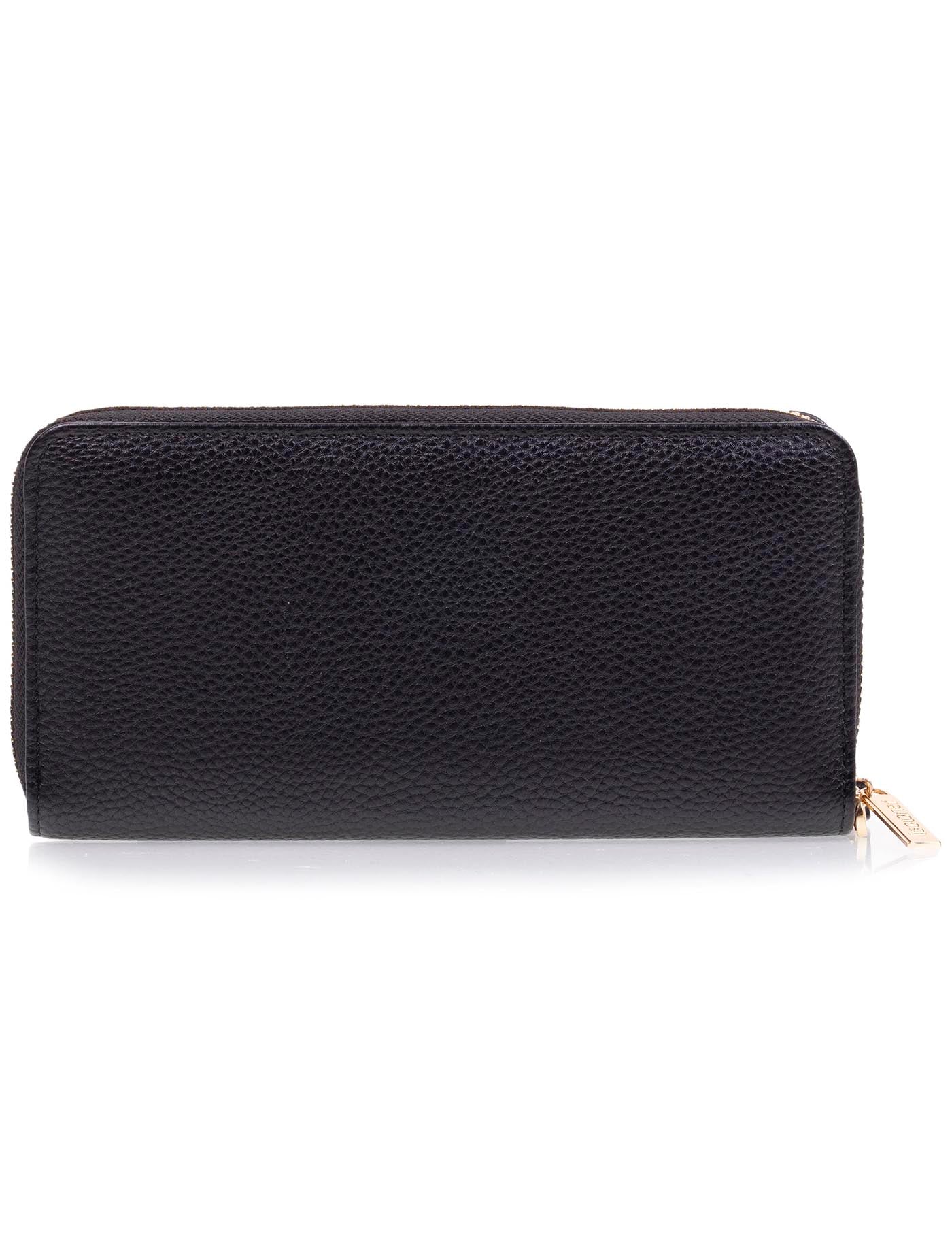 isotoner-compagnon-femme-noir-simili-rfid-anse image 7