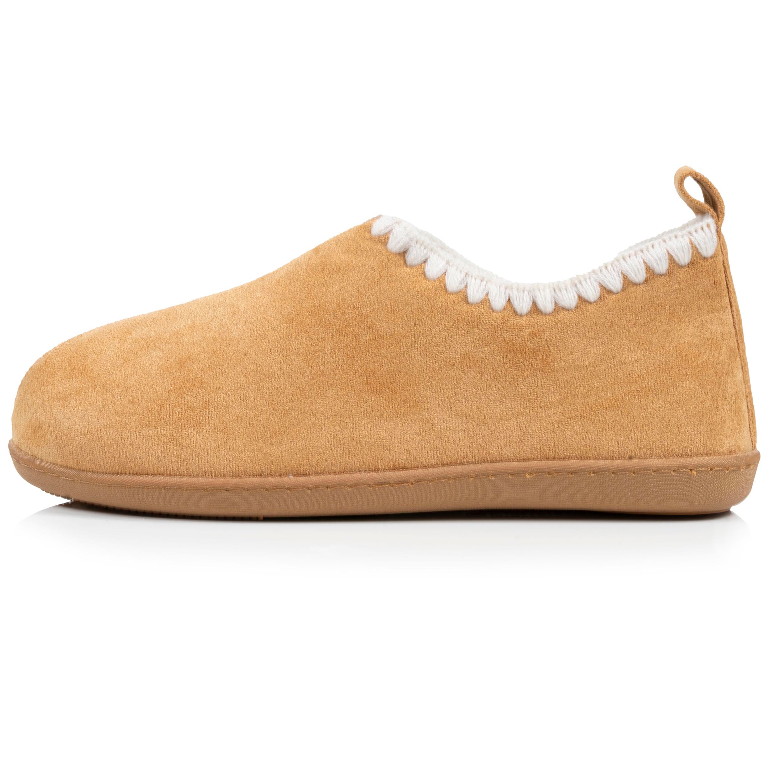 isotoner-bottillons-bas-femme-camel-su-dine image 3