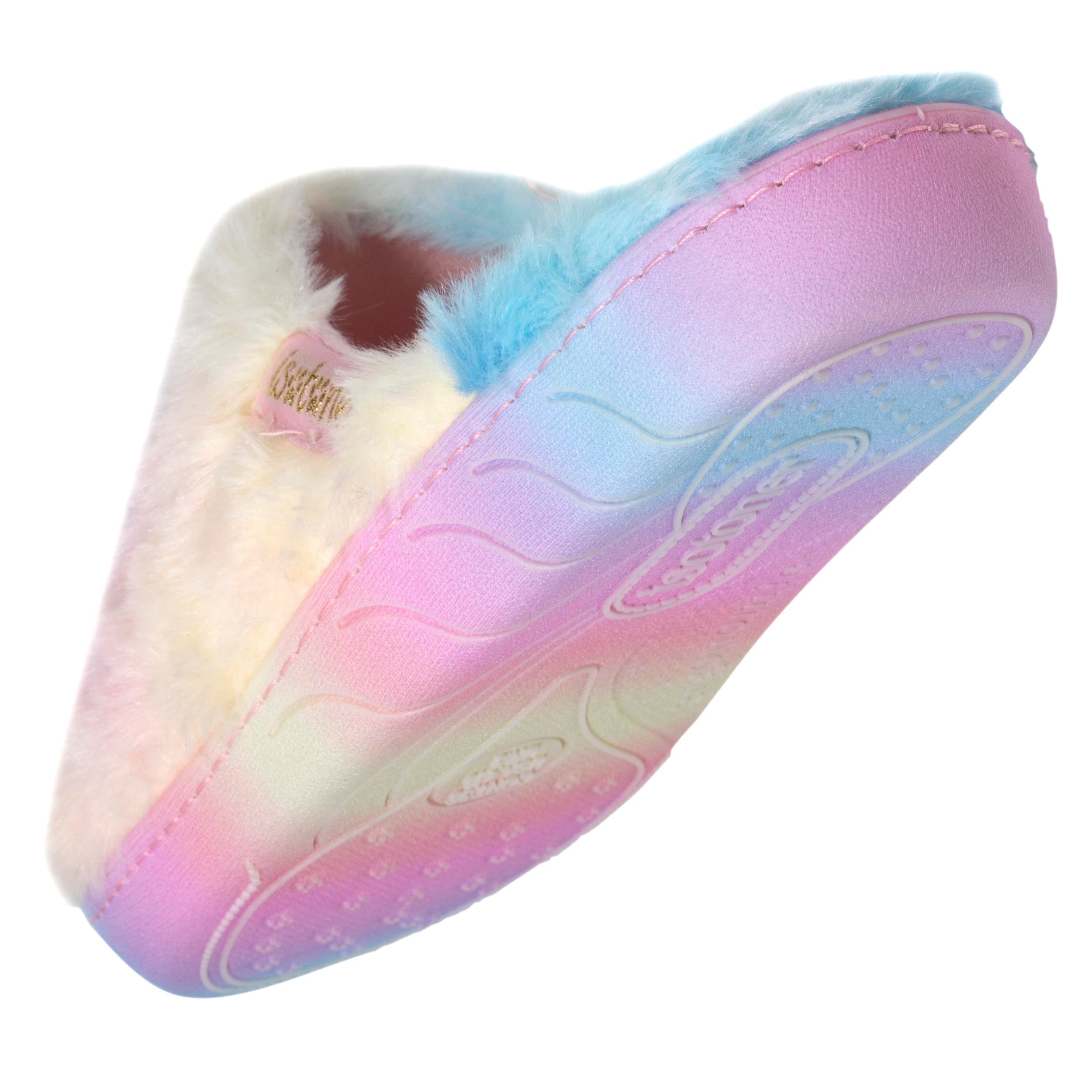 isotoner-chaussons-mules-junior-multico-rose image 5