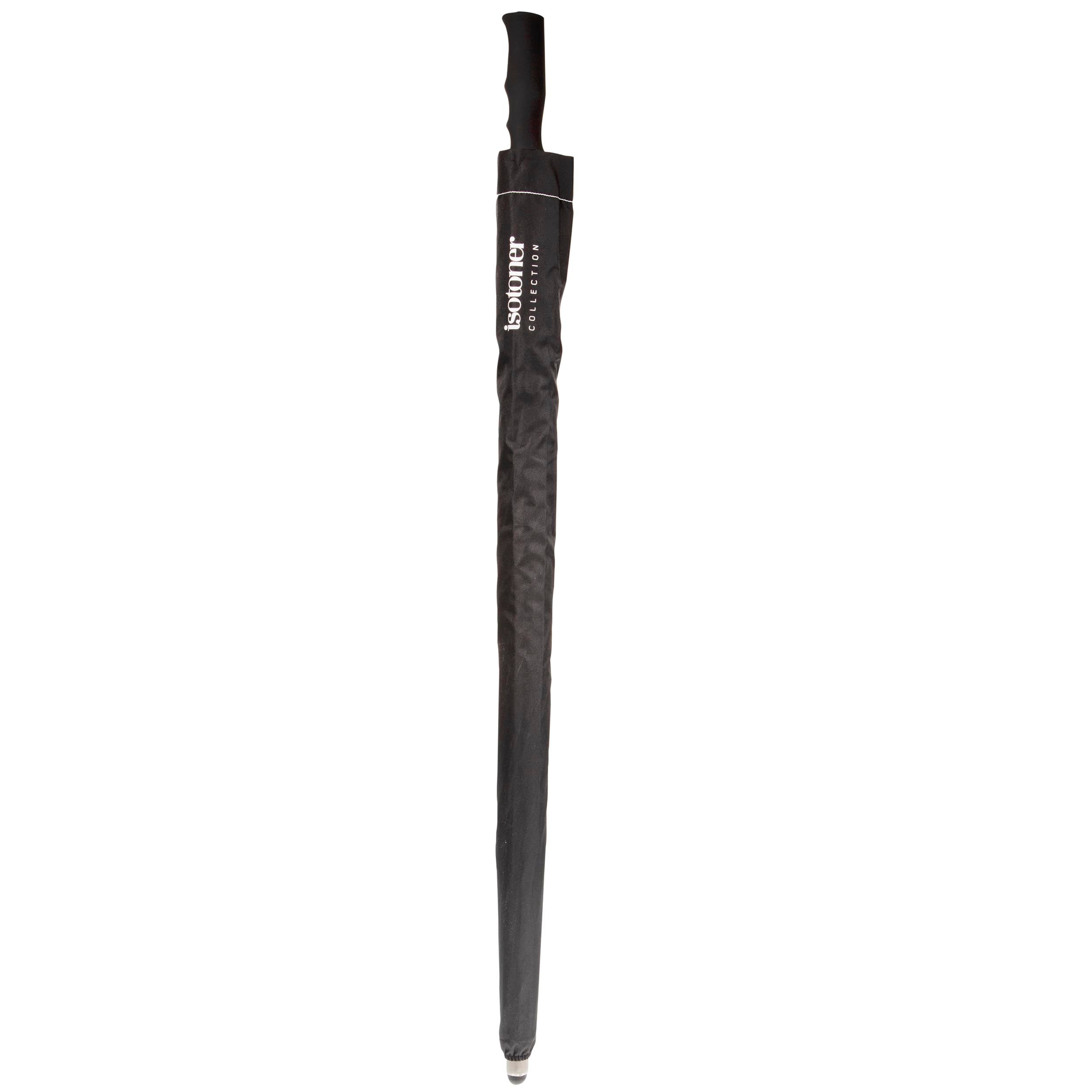 isotoner-parapluie-golf-xl-noir-130-cm-toile-recycl-e image 5