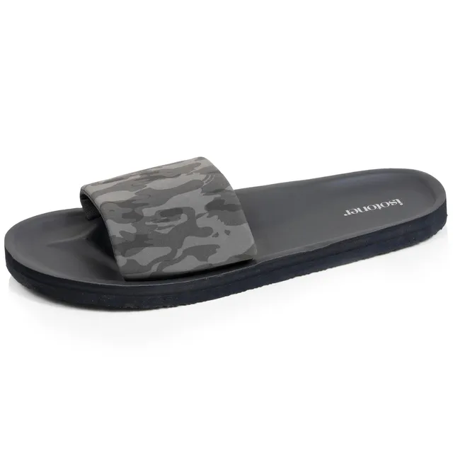 isotoner-mules-claquettes-homme-moul-es-camouflage image 1