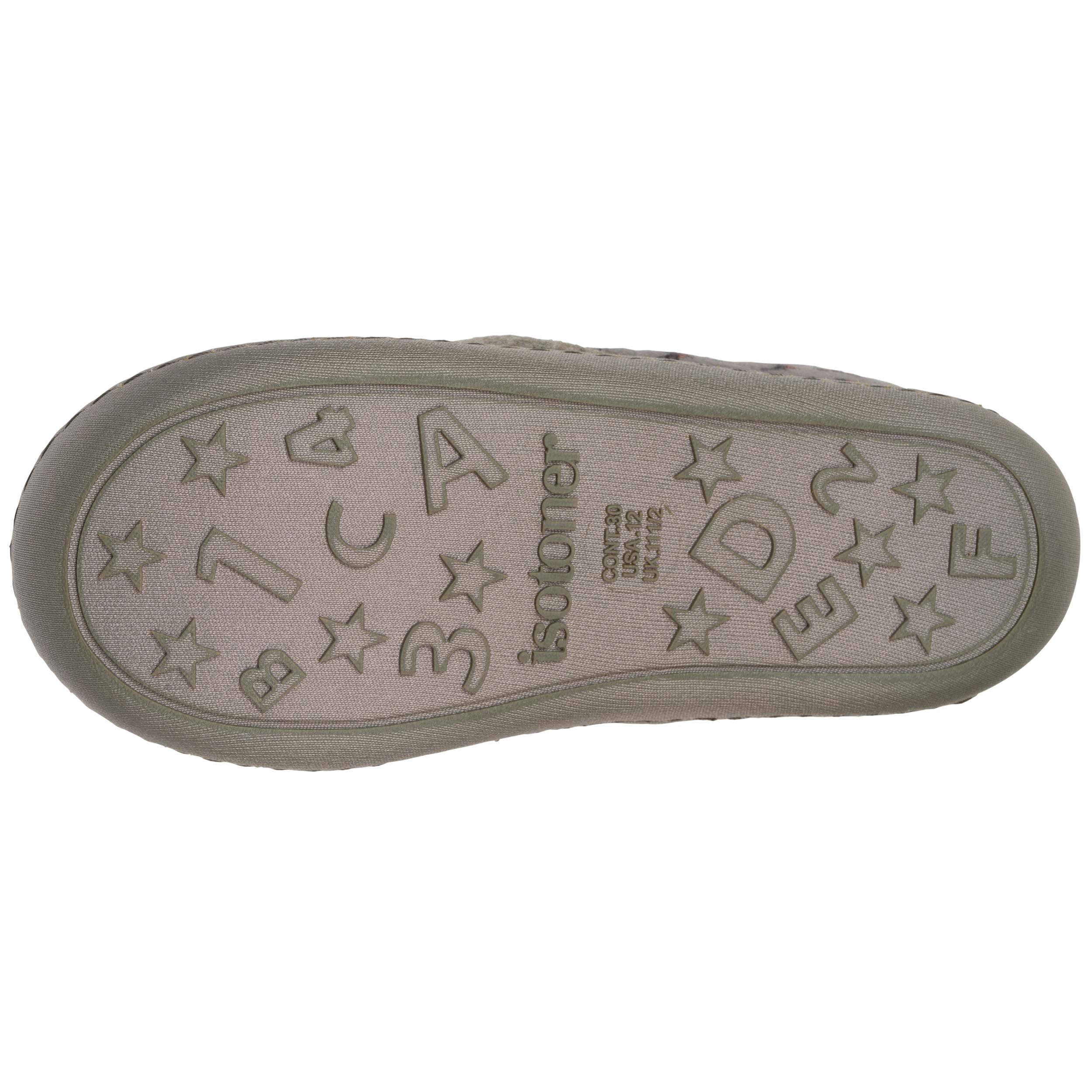 isotoner-chaussons-mocassins-enfant-moto-kaki-chin image 4