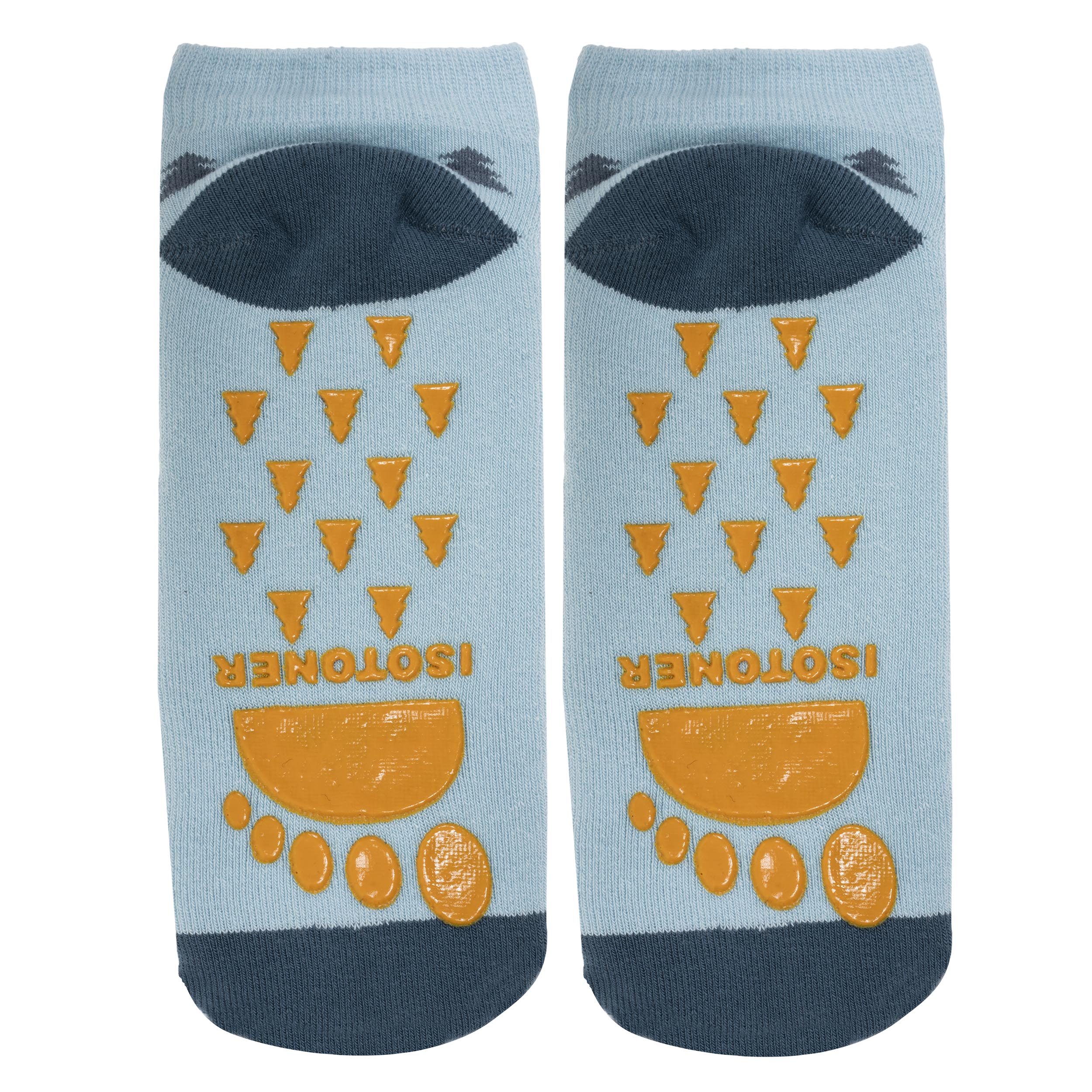 isotoner-chaussettes-antid-rapantes-enfant-renard-bleu-5-8-ans image 3