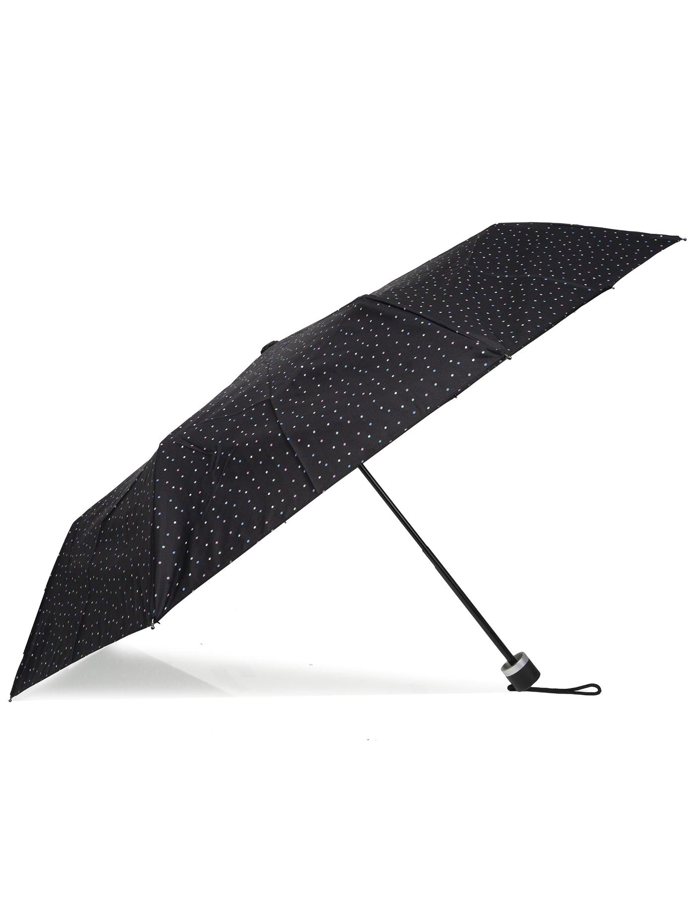 isotoner-parapluie-petit-prix-mini-pois-noir-23-cm image 7
