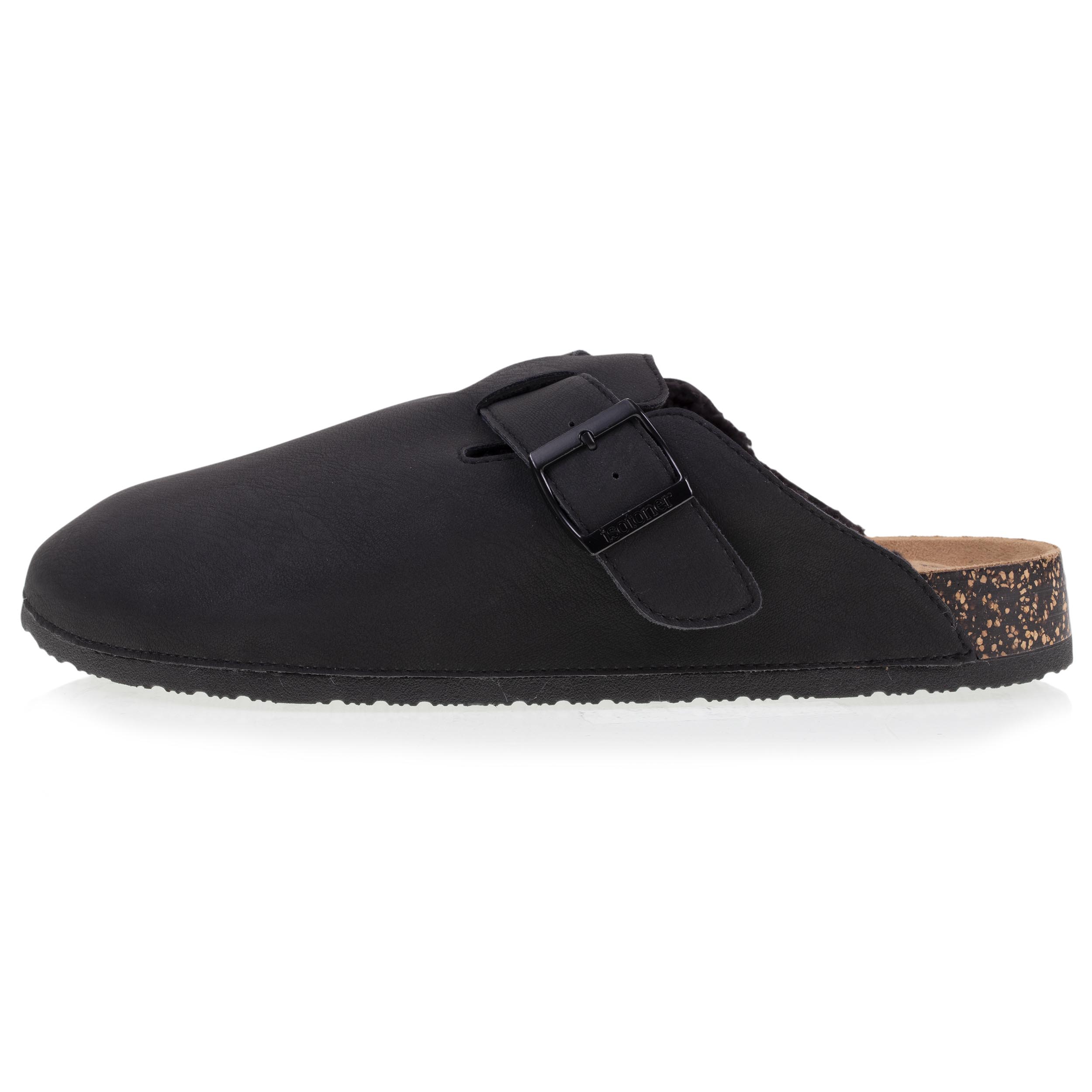isotoner-sabots-fourr-s-homme-noir-everywear image 3