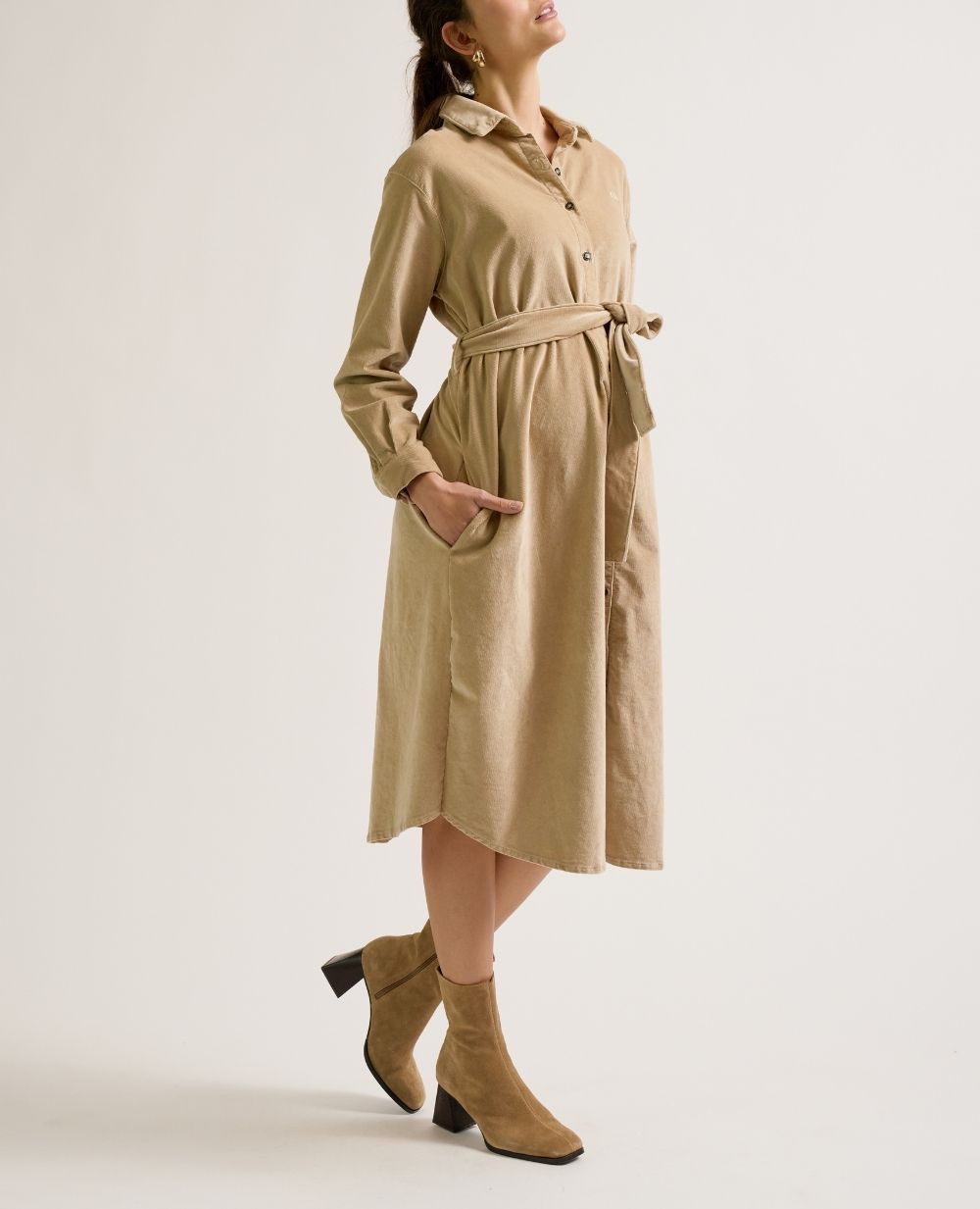 cache-c-ur-robe-de-maternit-jude-noisette-velours-milleraies-allaitement image 2